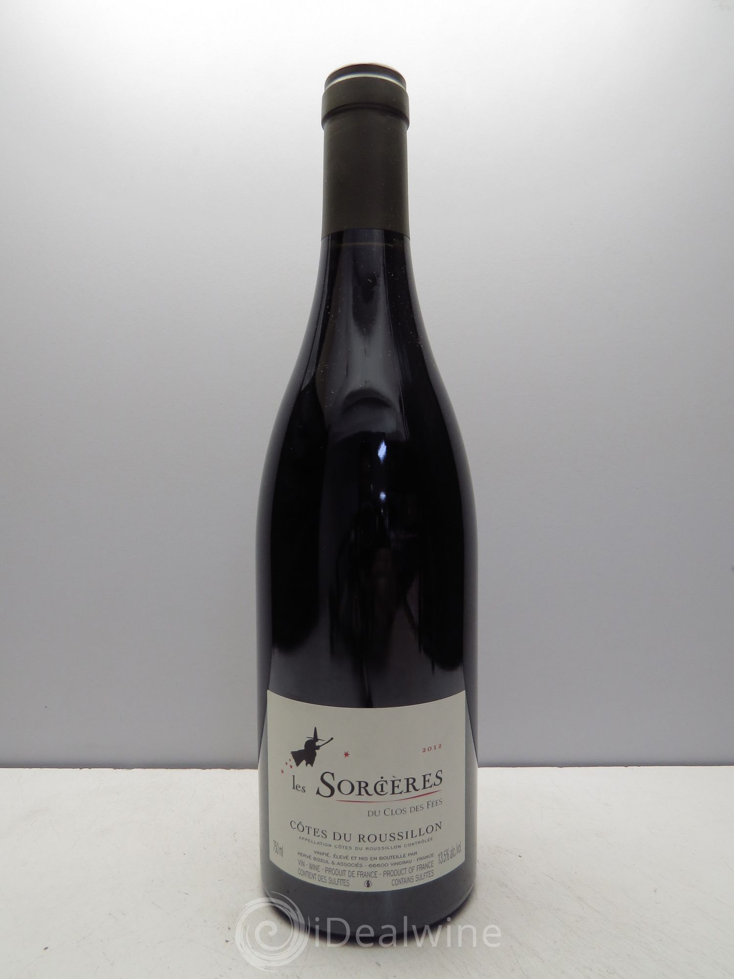 Côtes du Roussillon Clos des Fées Les Sorcières Hervé Bizeul 2012 - Lot de 1 bouteille - 0