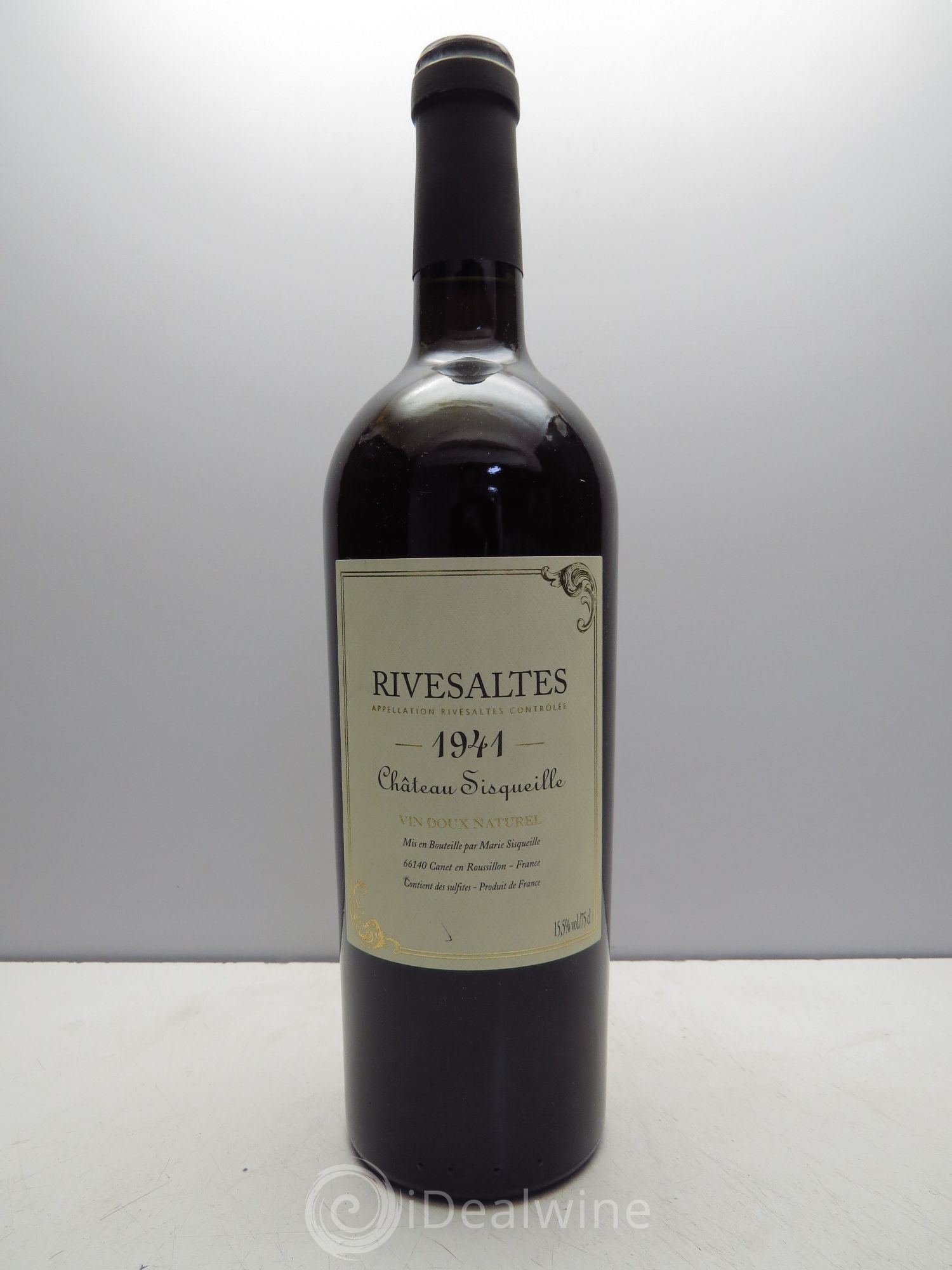 Rivesaltes Château Sisqueille 1941 - Posten von 1 Flasche - 0