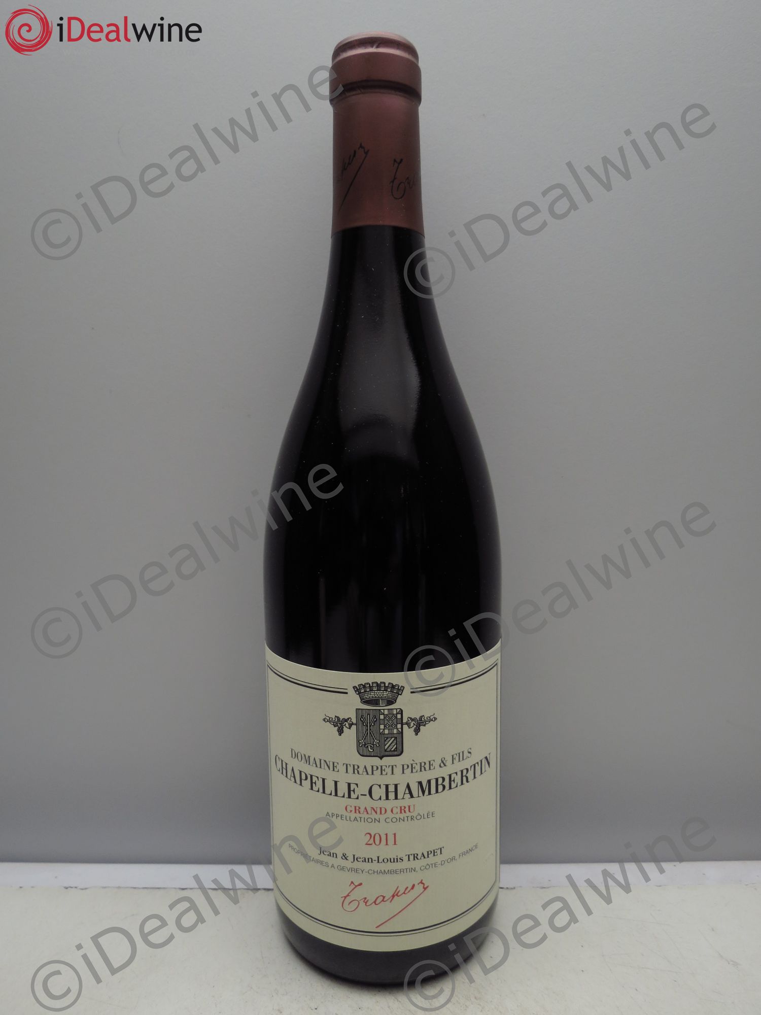 Chapelle-Chambertin Grand Cru Domaine Trapet 2011 - Lot de 1 bouteille - 0