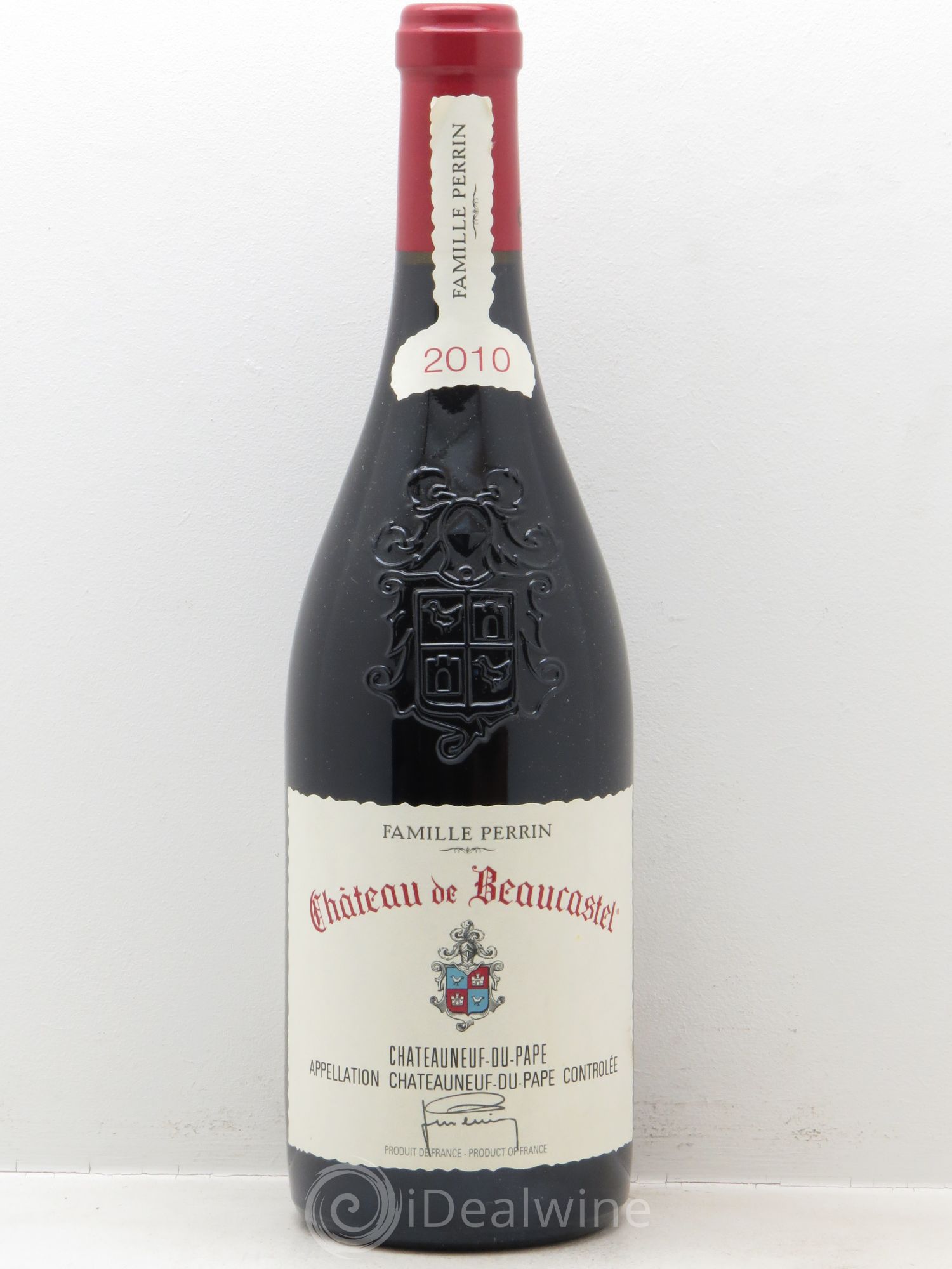 Châteauneuf-du-Pape Château de Beaucastel Famille Perrin 2010 - Lot de 1 bouteille - 0