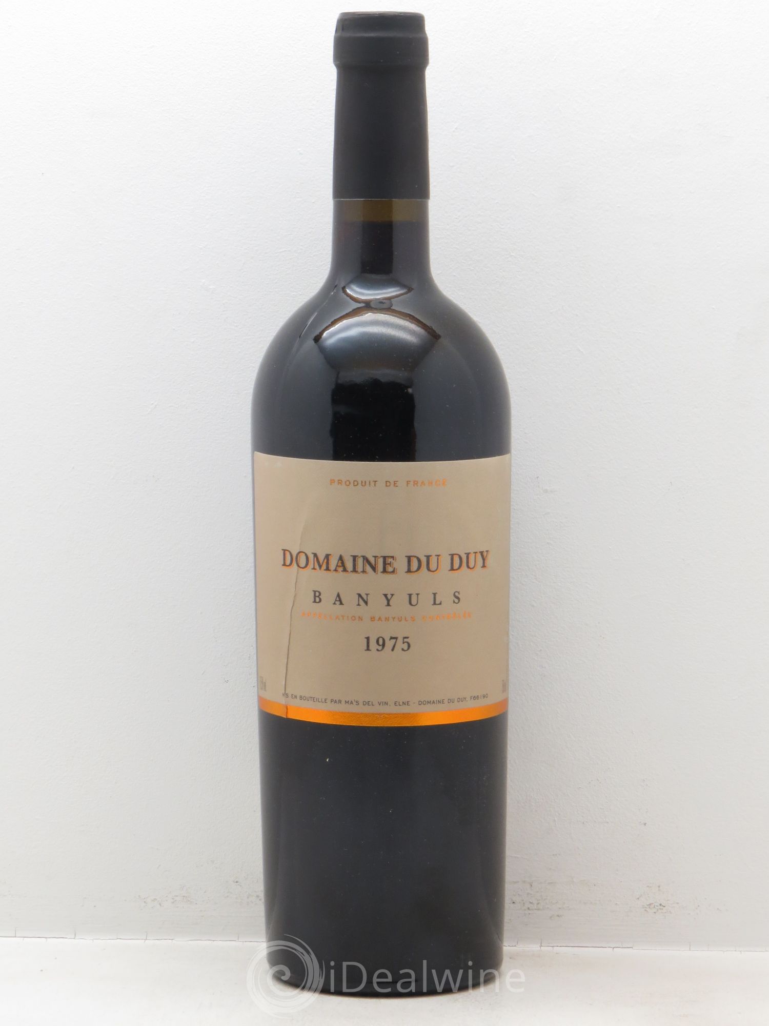 Banyuls Domaine du Duy 1975 - Posten von 1 Flasche - 0