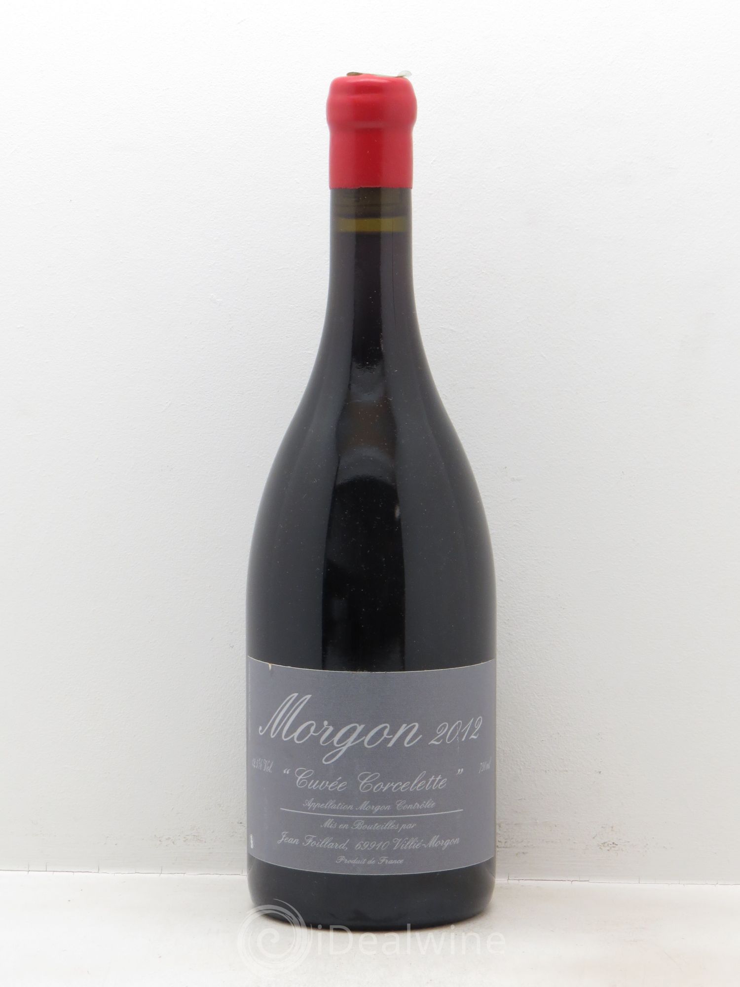 Morgon Corcelette Jean Foillard 2012 - Lot de 1 bouteille - 0