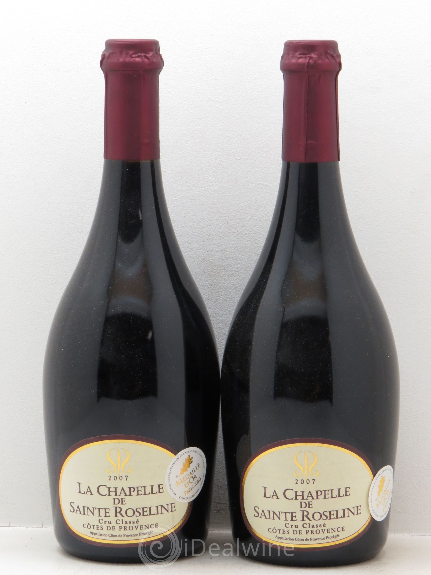 Côtes de Provence Cuvée la Chapelle 2007 - Posten von 2 Flaschen - 0