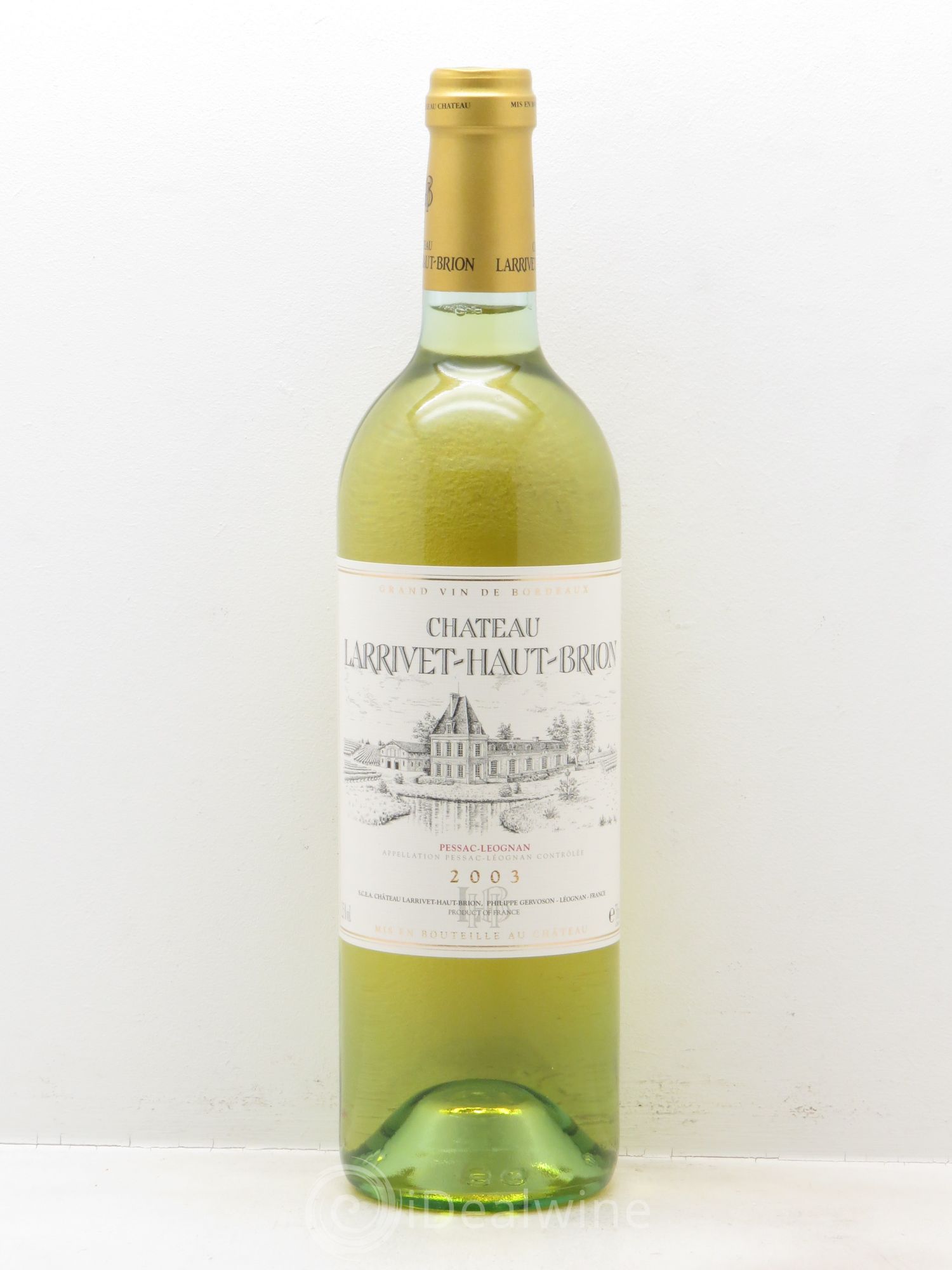 Château Larrivet Haut-Brion 2003 - Lot de 1 bouteille - 0