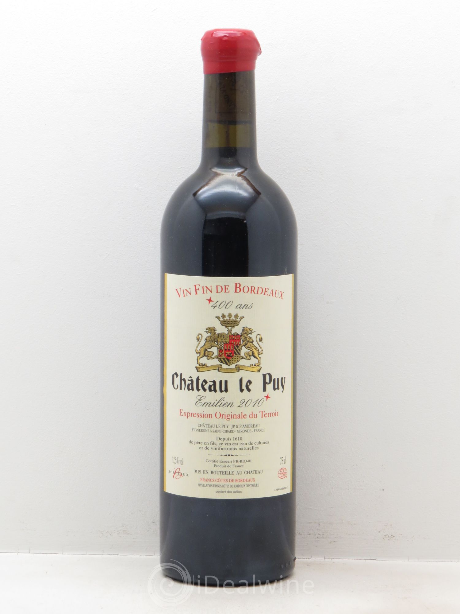 Le Puy - Cuvée Emilien 2010 - Lot de 12 bouteilles - 0
