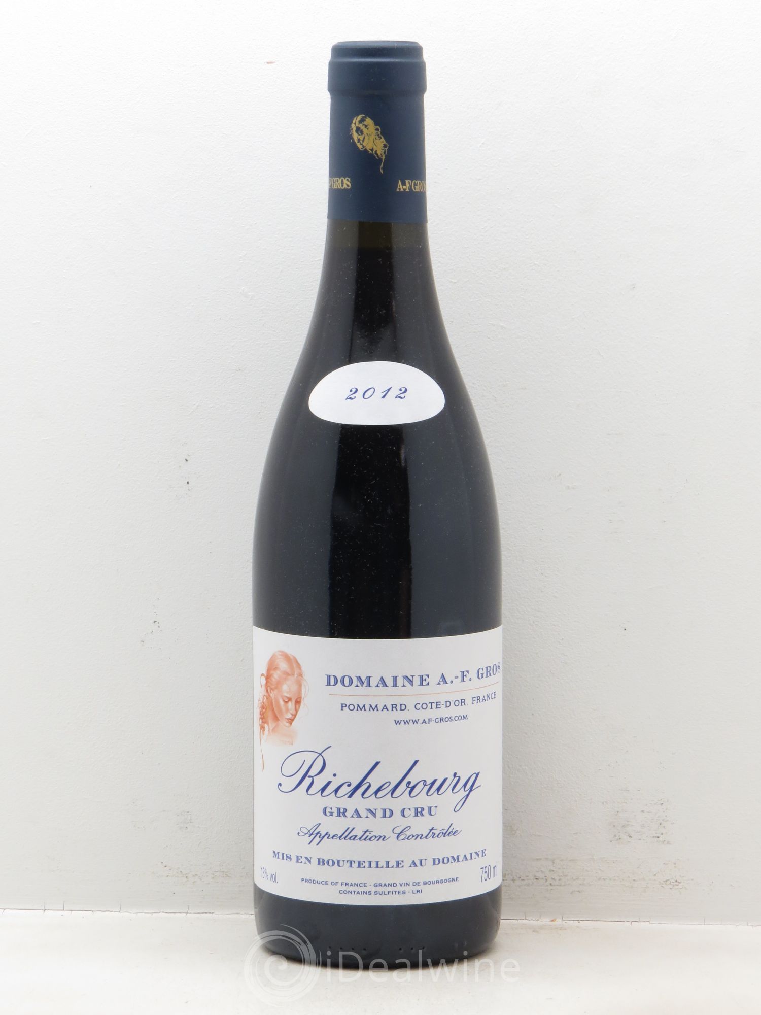 Richebourg Grand Cru A.-F. Gros 2012 - Lot de 1 bouteille - 0