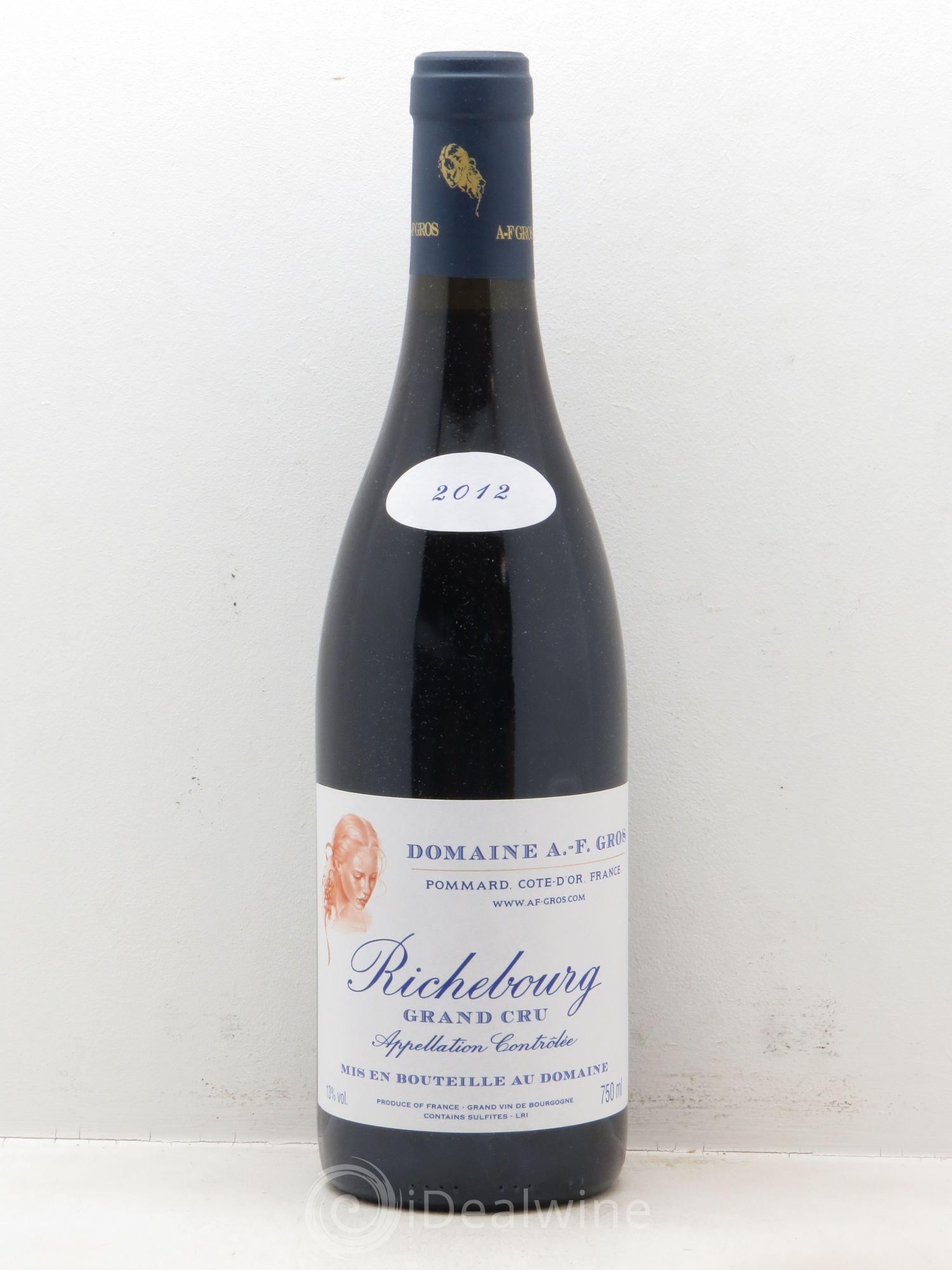 Richebourg Grand Cru A.-F. Gros 2012 - Lot de 1 bouteille - 0