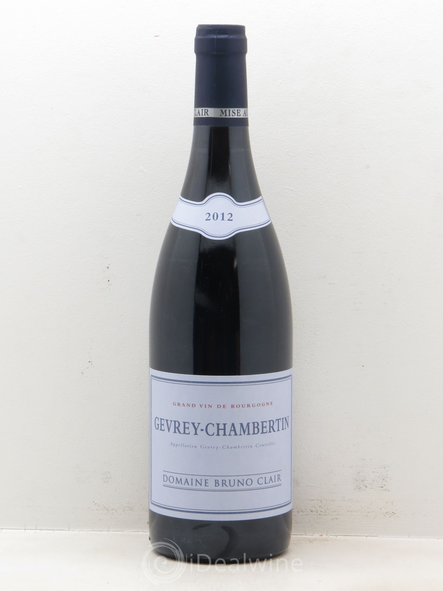 Gevrey-Chambertin Bruno Clair (Domaine) 2012 - Lot de 1 bouteille - 0
