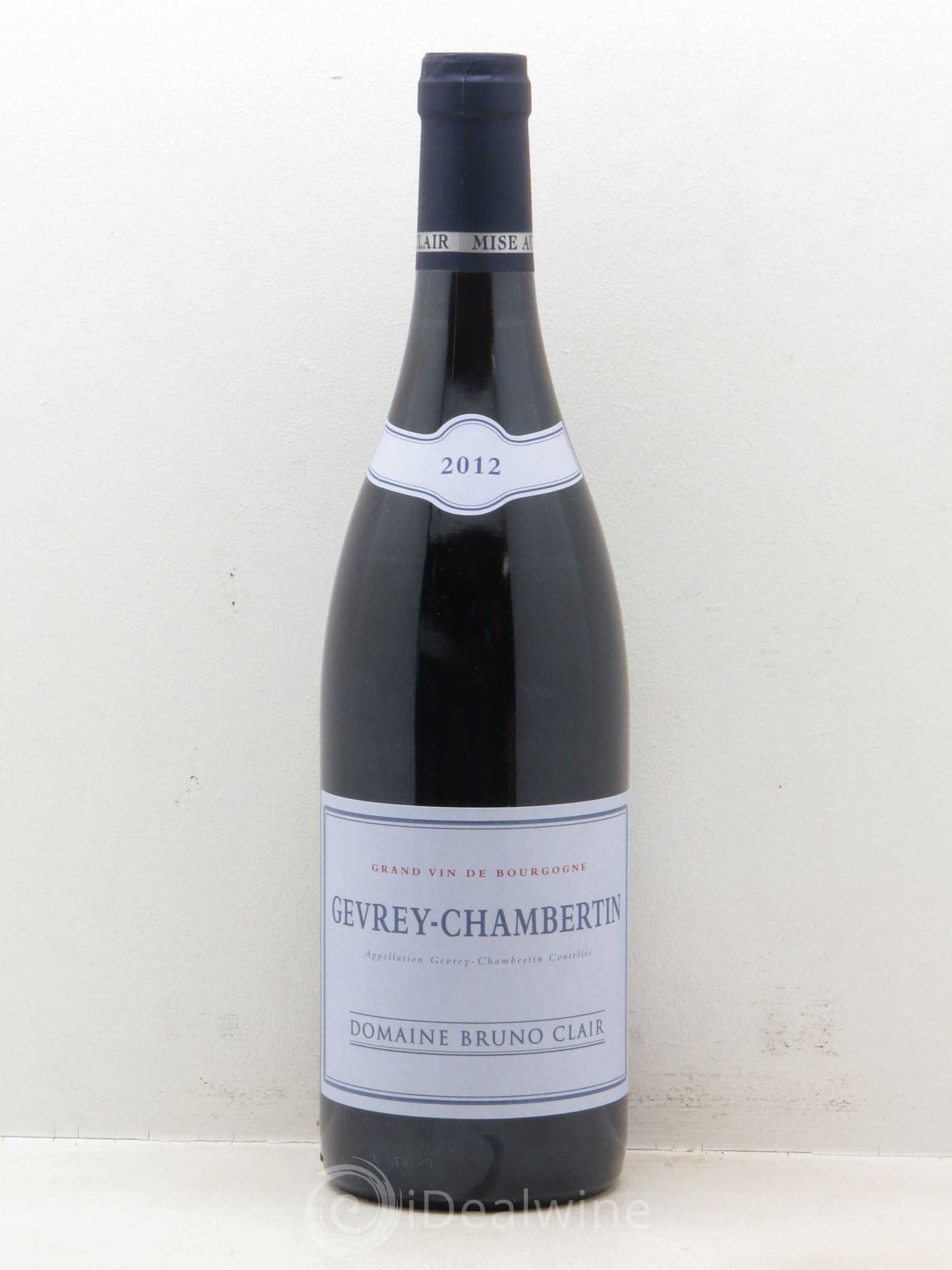 Gevrey-Chambertin Bruno Clair (Domaine) 2012 - Lot de 1 bouteille - 0