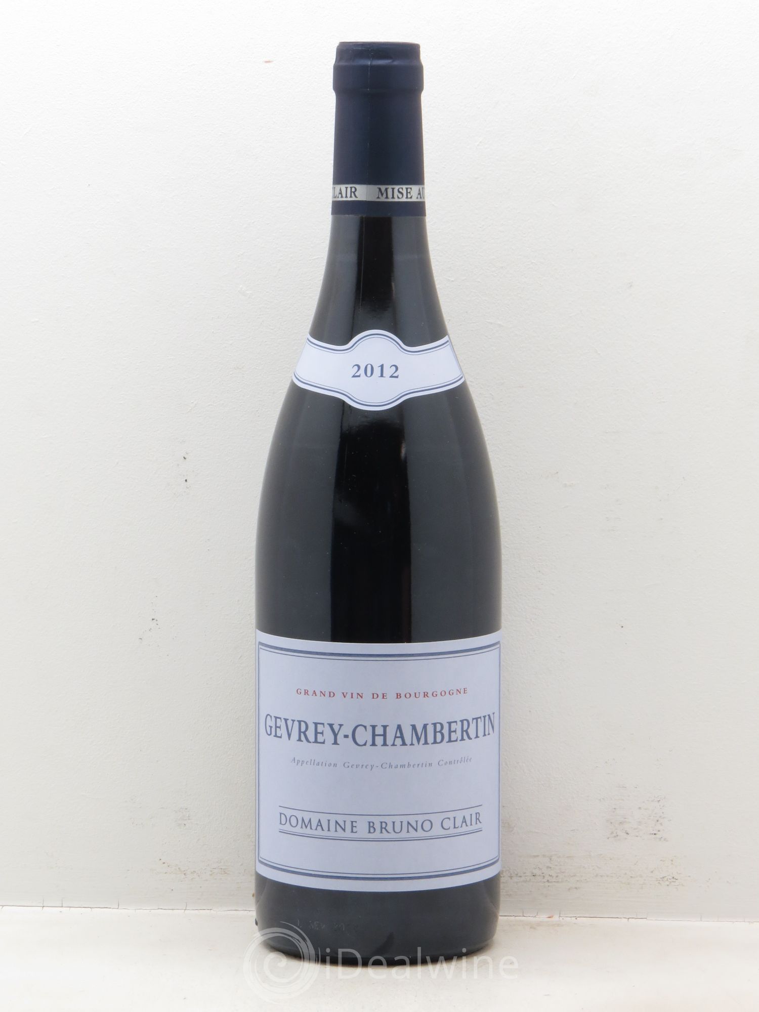 Gevrey-Chambertin Bruno Clair (Domaine) 2012 - Lot de 1 bouteille - 0