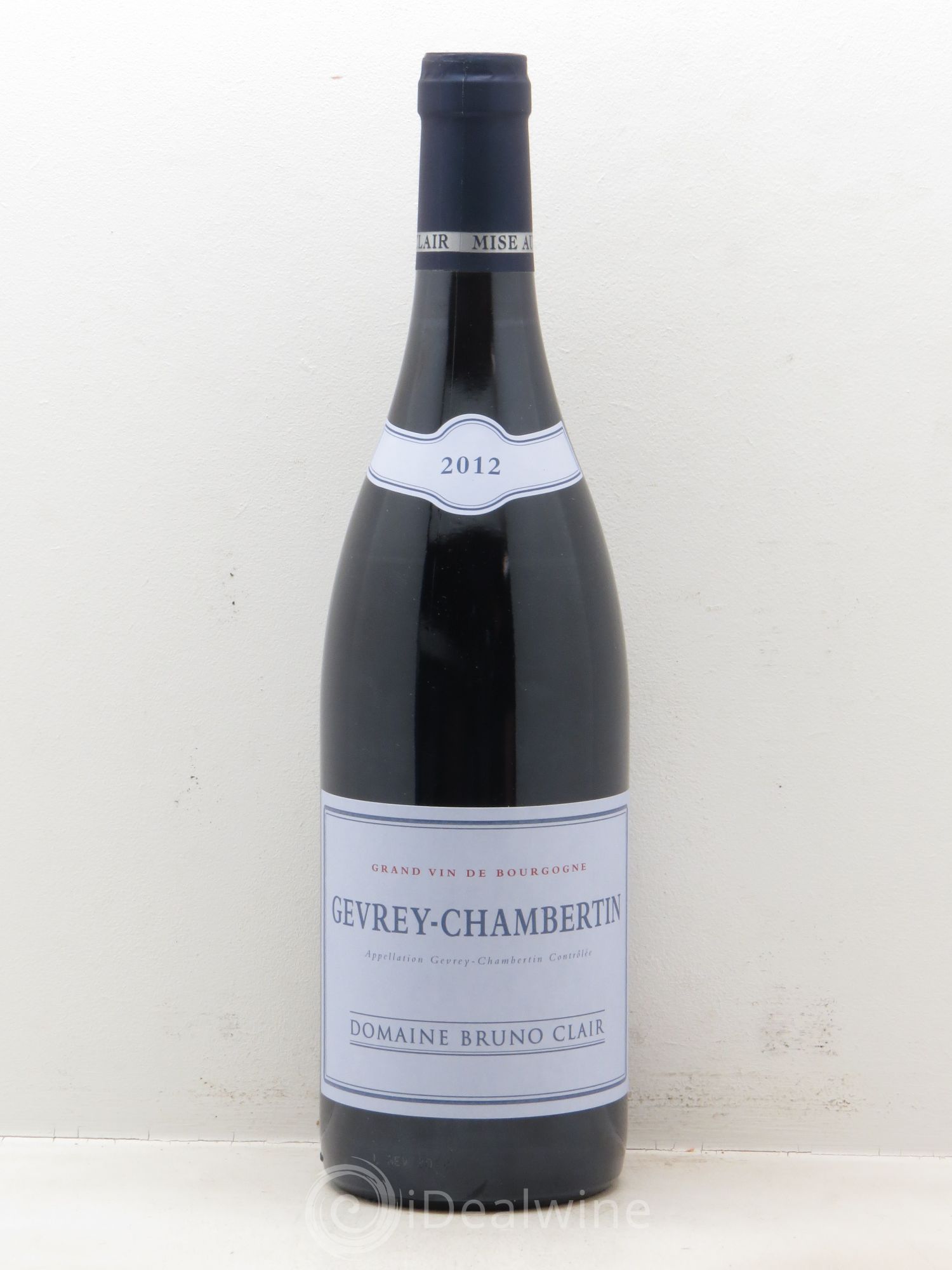 Gevrey-Chambertin Bruno Clair (Domaine) 2012 - Lot de 1 bouteille - 0