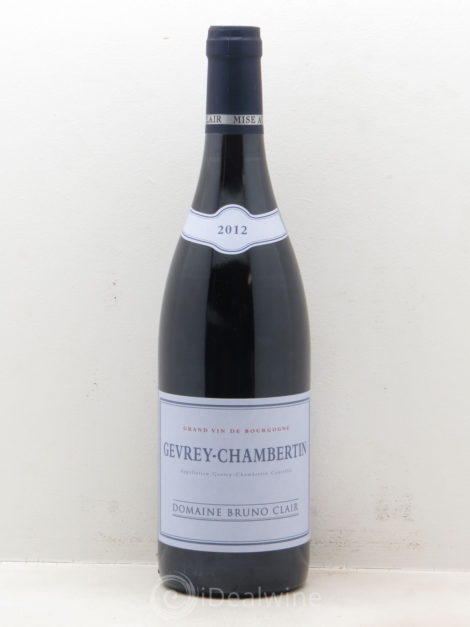 Gevrey-Chambertin Bruno Clair (Domaine) 2012 - Lot de 1 bouteille - 0
