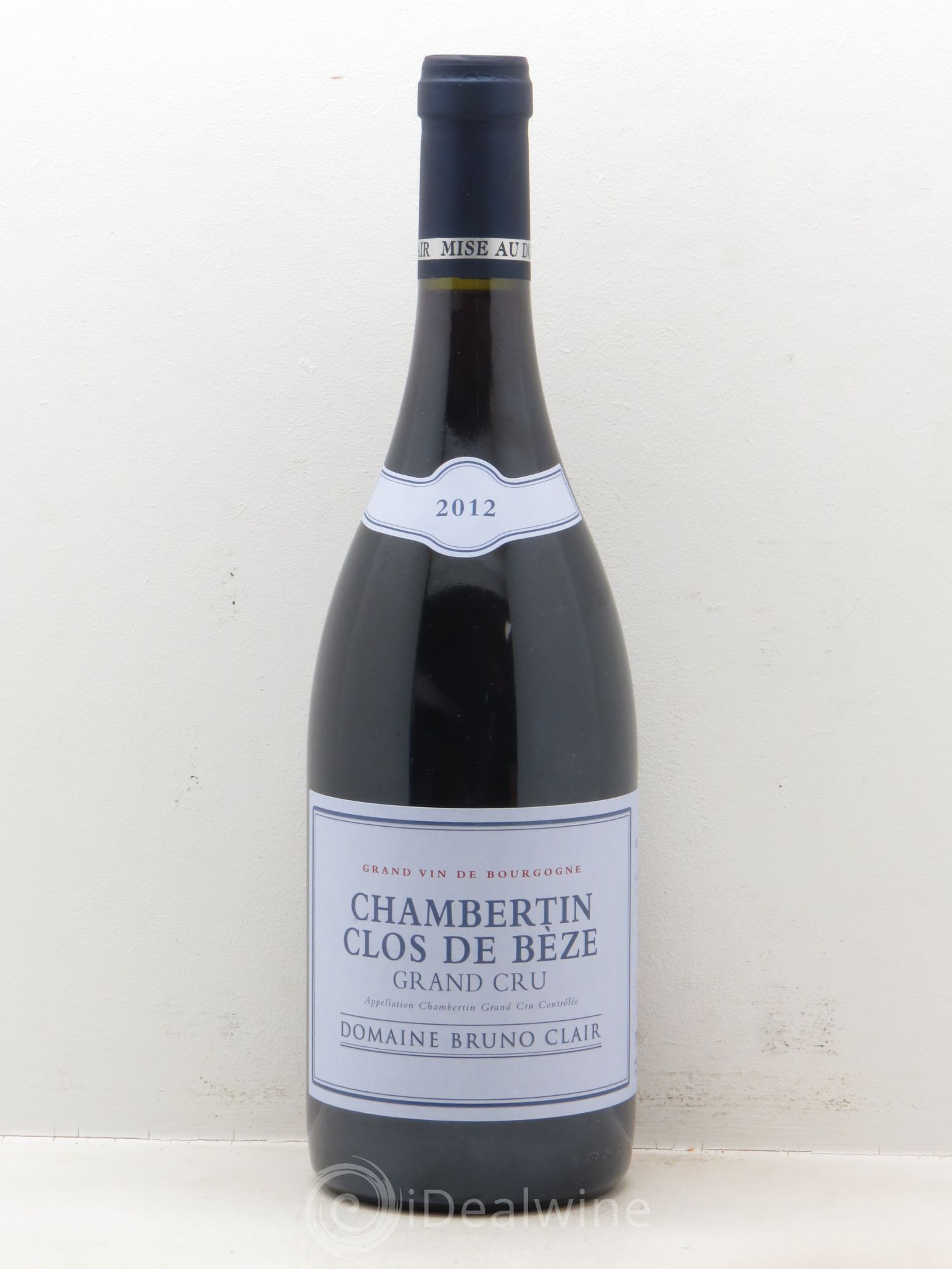 Chambertin Clos de Bèze Grand Cru Bruno Clair (Domaine) 2012 - Lot de 1 bouteille - 0