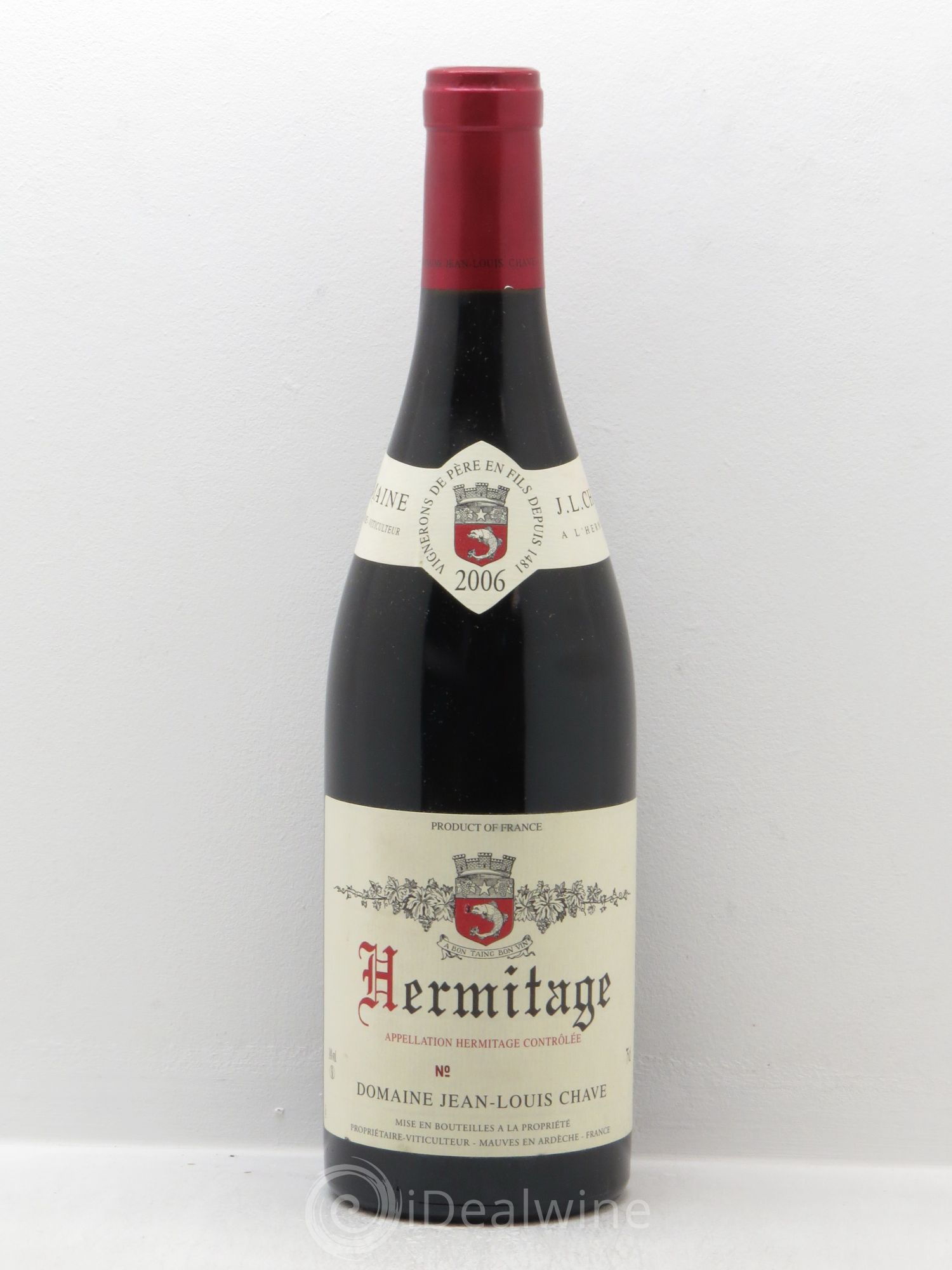 Hermitage Jean-Louis Chave 2006 - Lot de 1 bouteille - 0