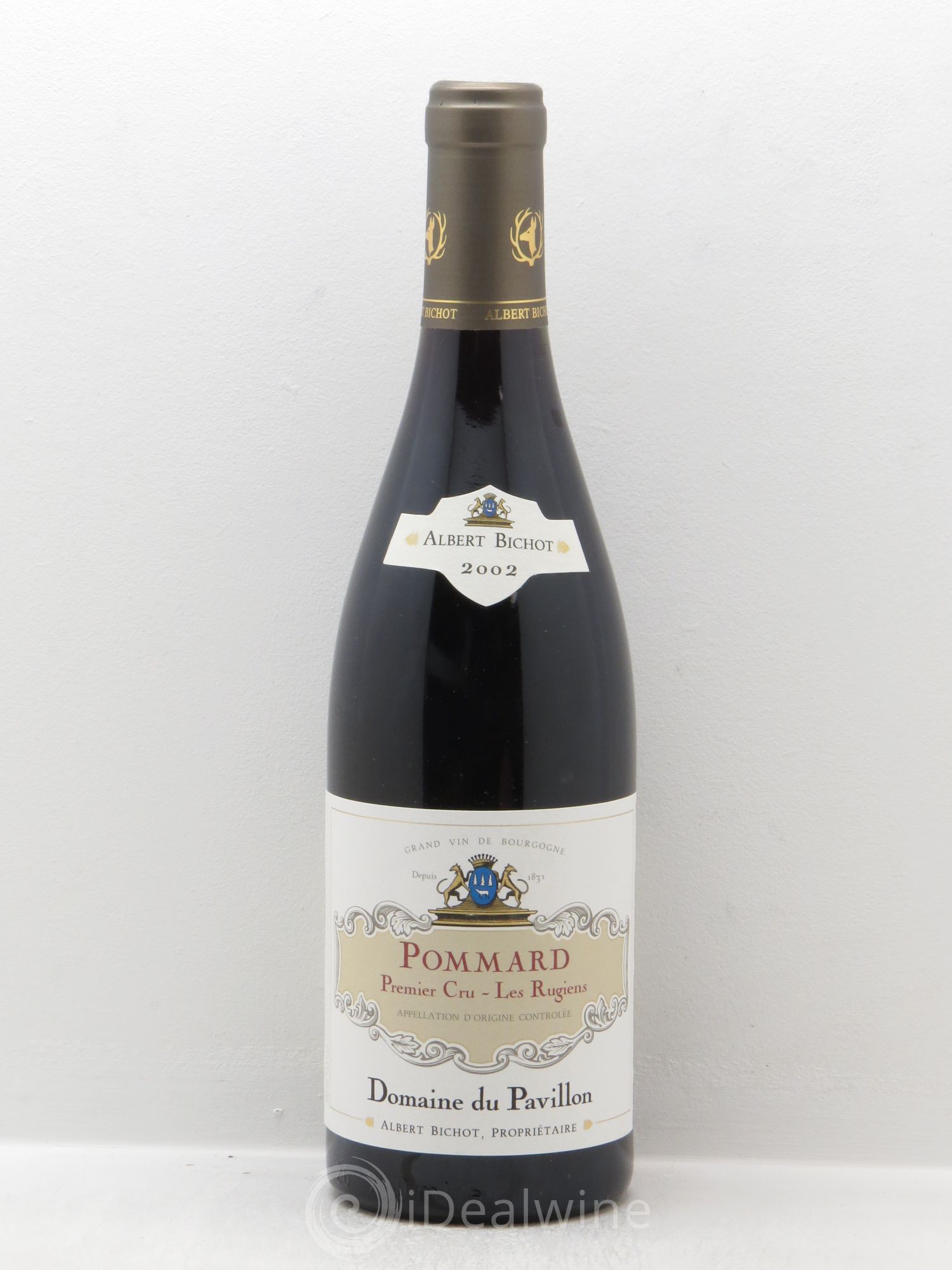 Pommard 1er Cru Les Rugiens Domaine du Pavillon - Albert Bichot 2002 - Lot de 1 bouteille - 0