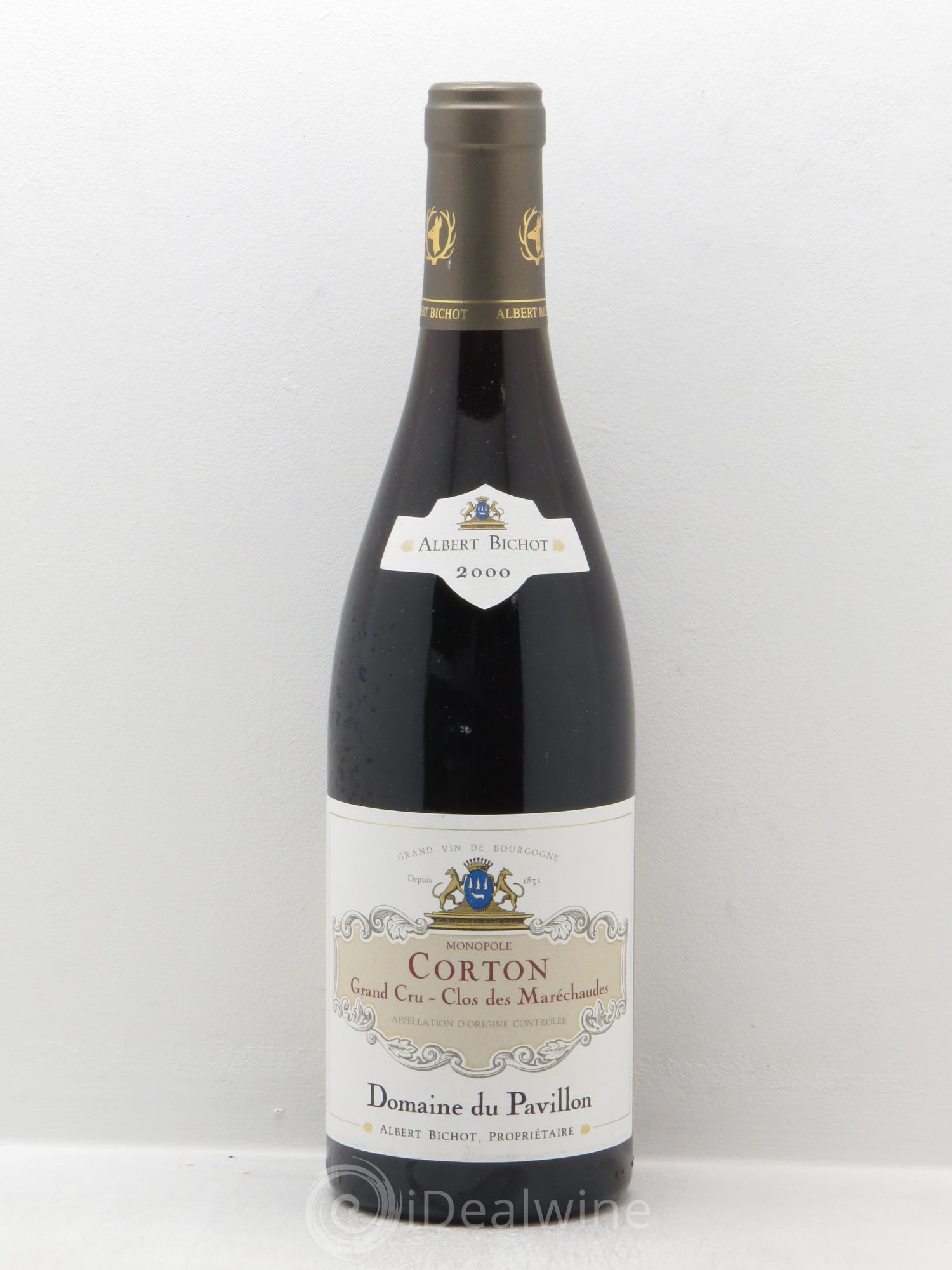 Corton Grand Cru Clos des Maréchaudes Domaine du Pavillon - Albert Bichot 2000 - Lot de 1 bouteille - 0