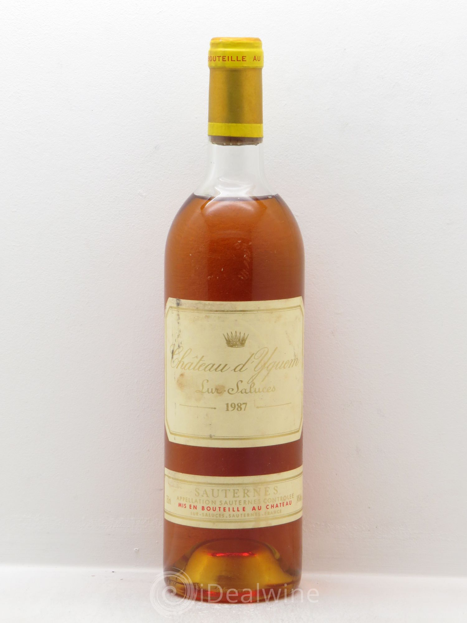Château d' Yquem 1er Cru Classé Supérieur 1987 - Lotto di 1 bottiglia - 0