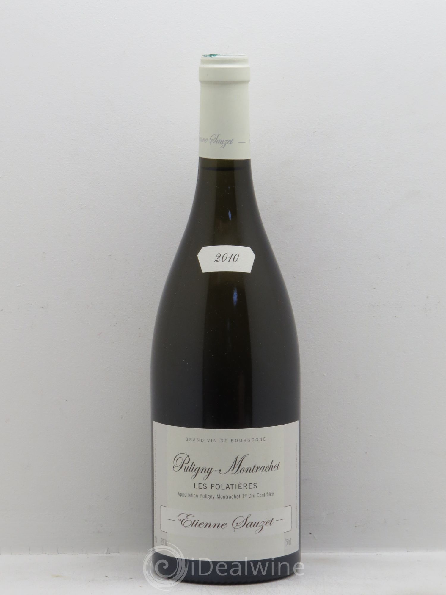 Puligny-Montrachet 1er Cru Les Folatières Etienne Sauzet 2010 - Lot de 1 bouteille - 0