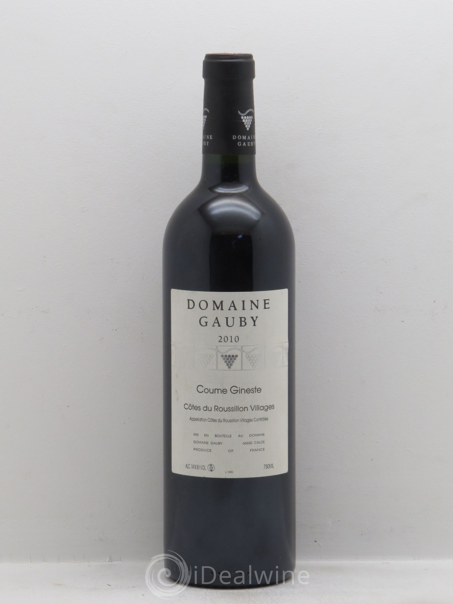 Côtes Catalanes (VDP des Côtes Catalanes) Coume Gineste Gauby 2010 - Posten von 1 Flasche - 0