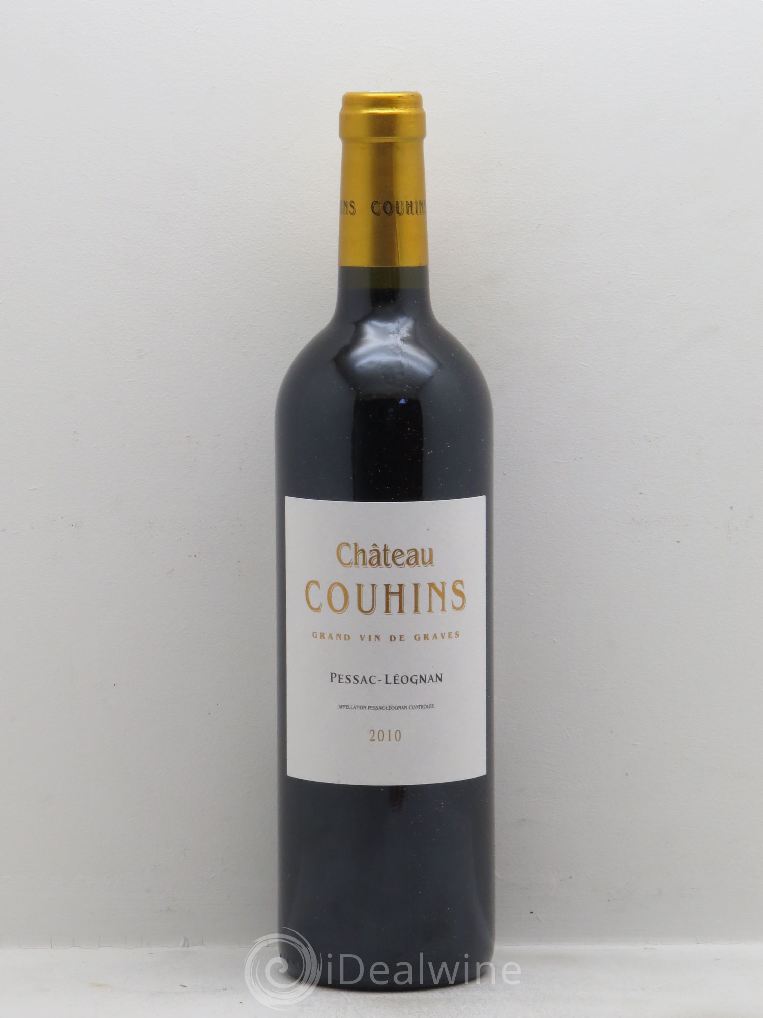Château Couhins 2010 - Lot de 1 bouteille - 0