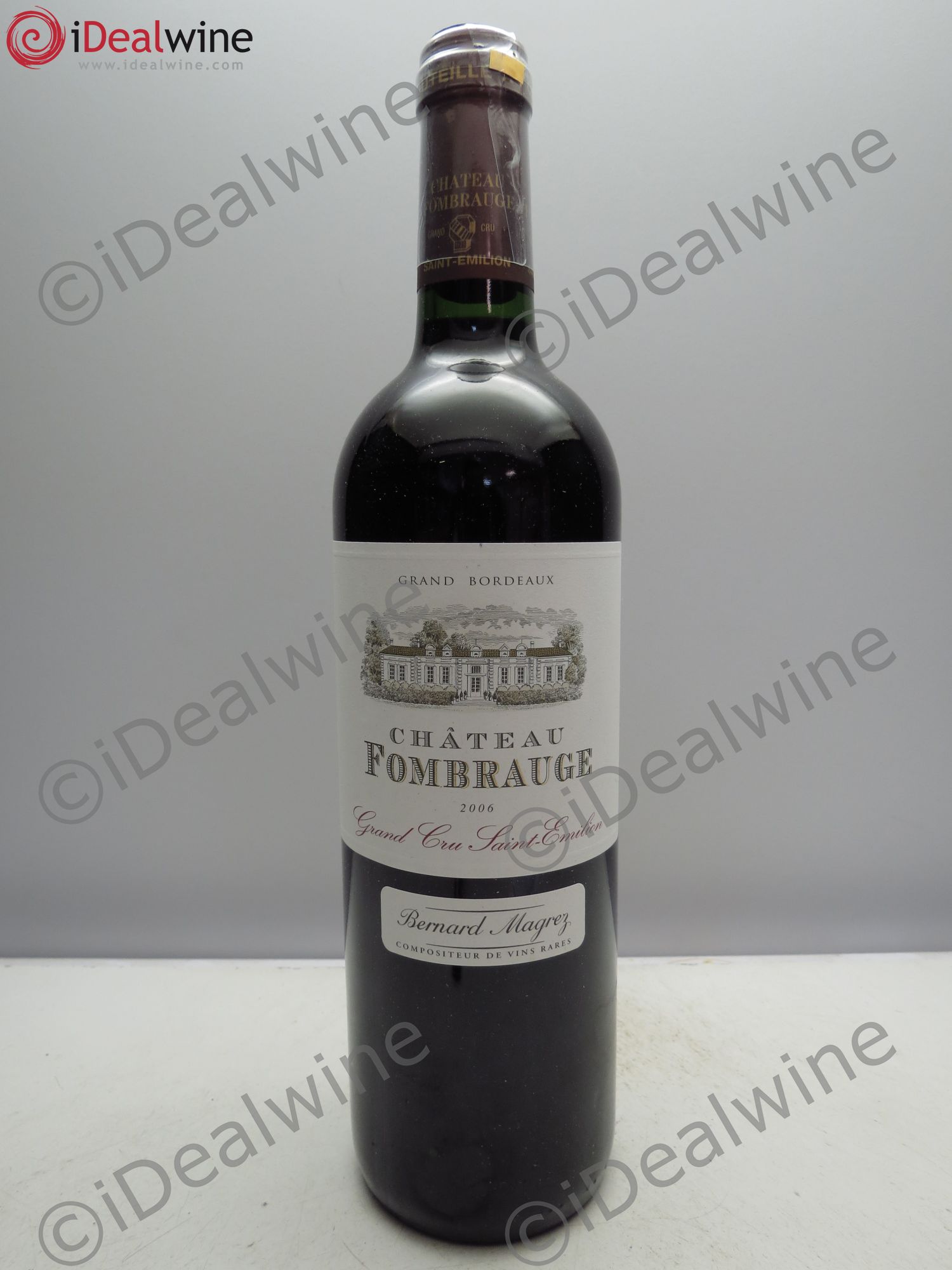 Château Fombrauge Grand Cru Classé 2006 - Lot de 1 bouteille - 0