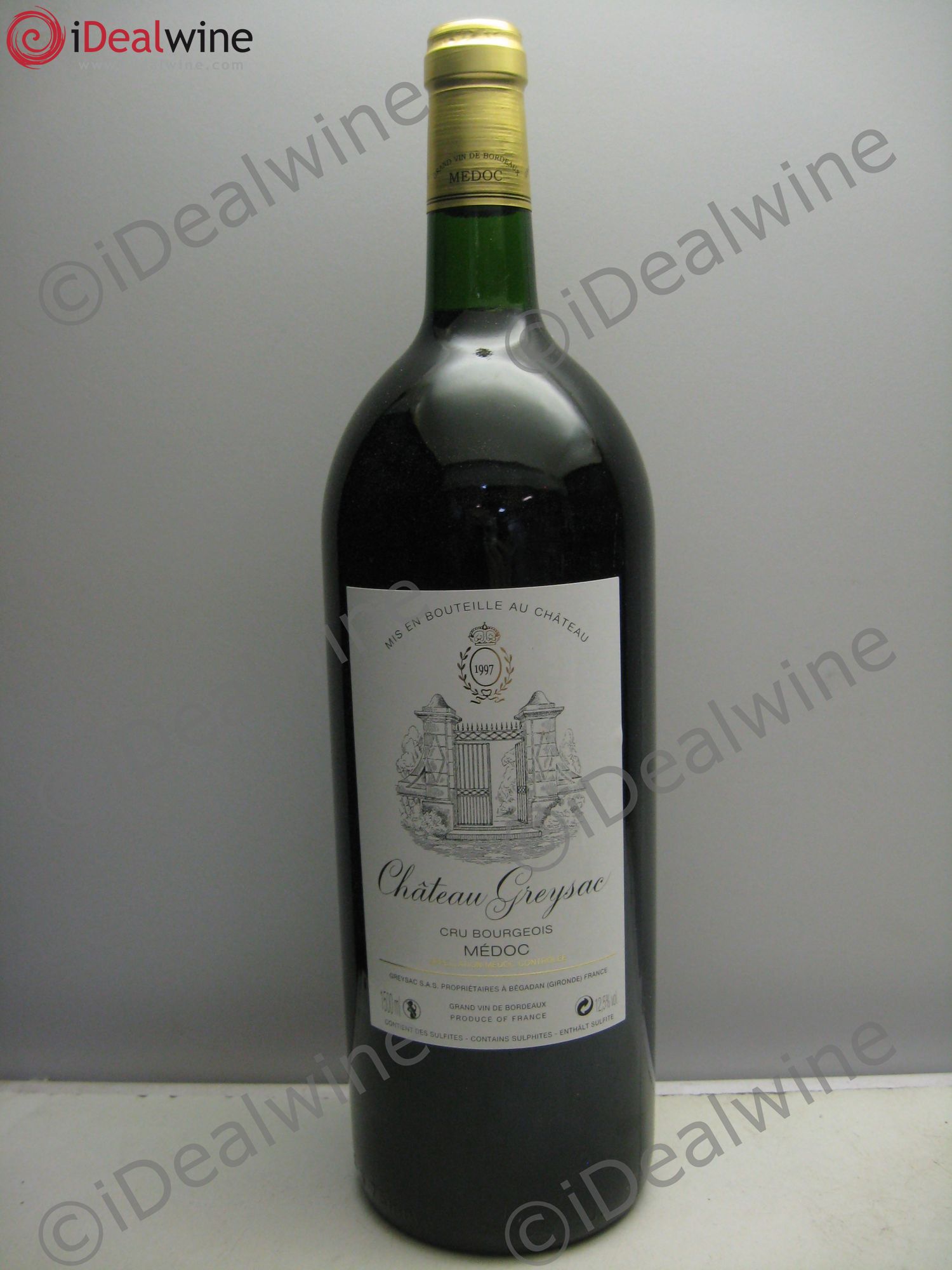 Château Greysac Cru Bourgeois 1997 - Lot de 1 magnum - 0