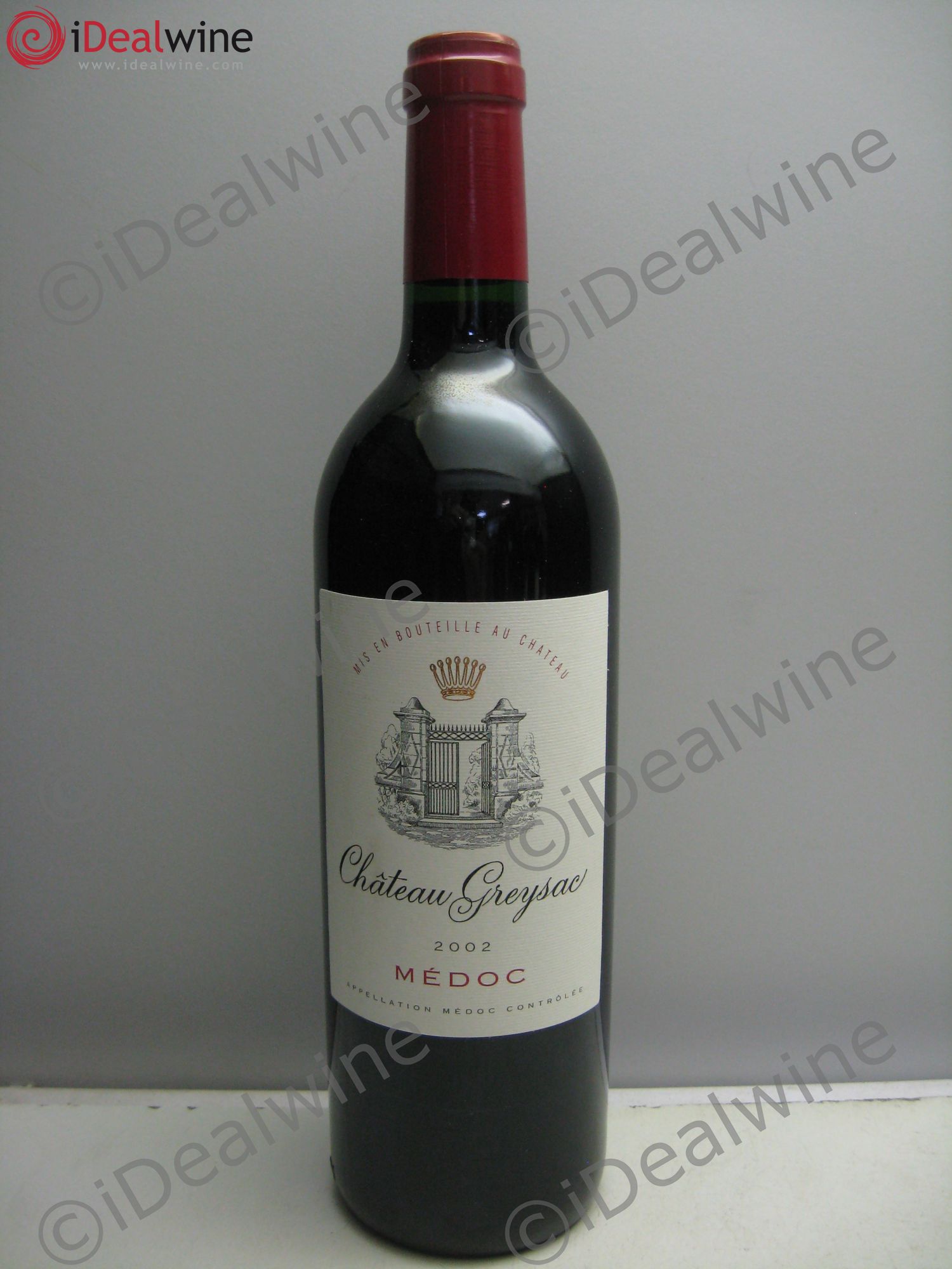 Château Greysac Cru Bourgeois 2002 - Lot de 1 bouteille - 0