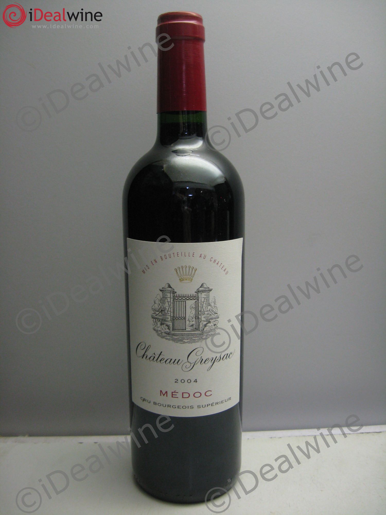 Château Greysac Cru Bourgeois 2004 - Lot de 1 bouteille - 0