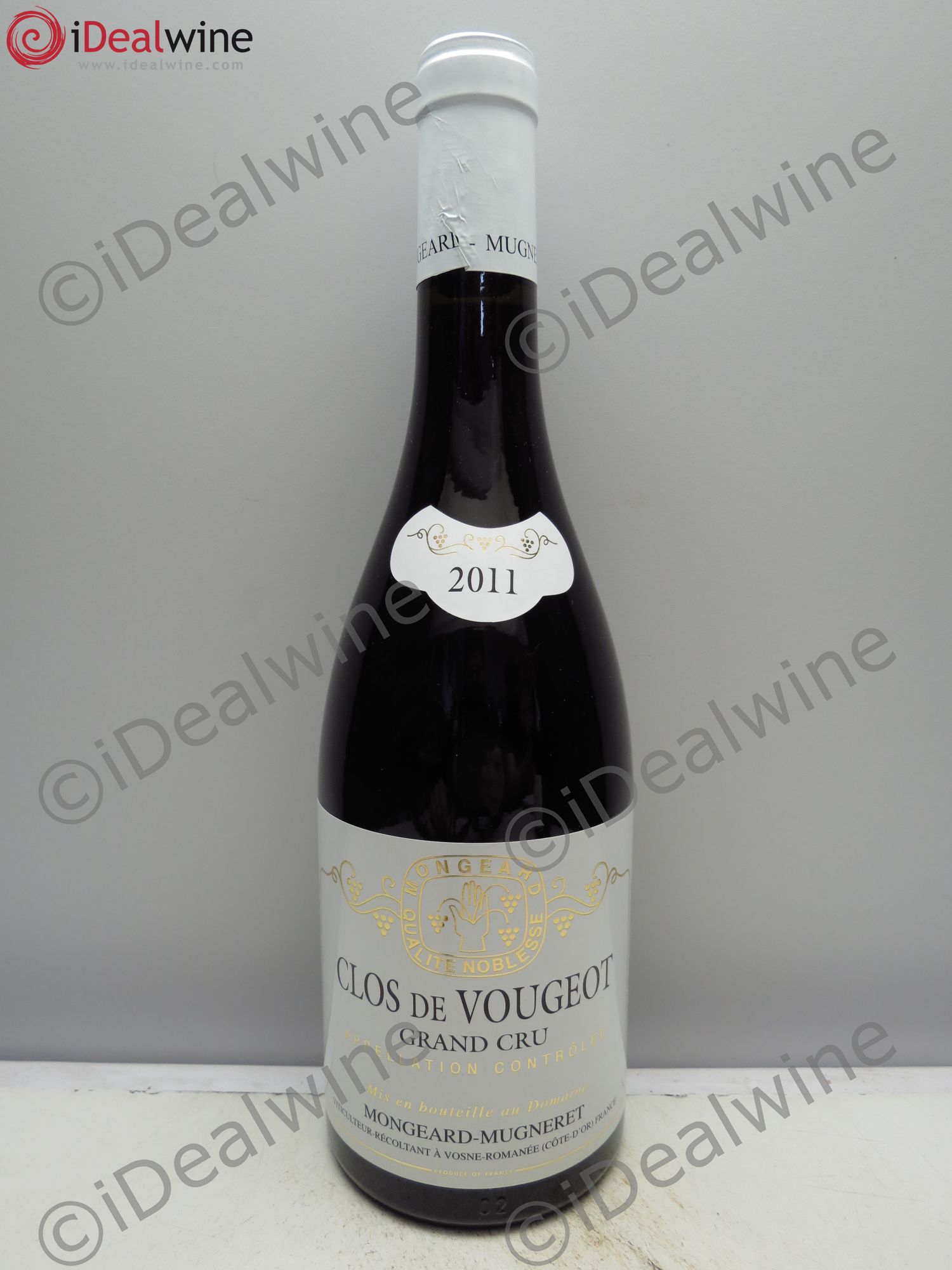 Clos de Vougeot Grand Cru Mongeard-Mugneret (Domaine) 2011 - Lot de 1 bouteille - 0
