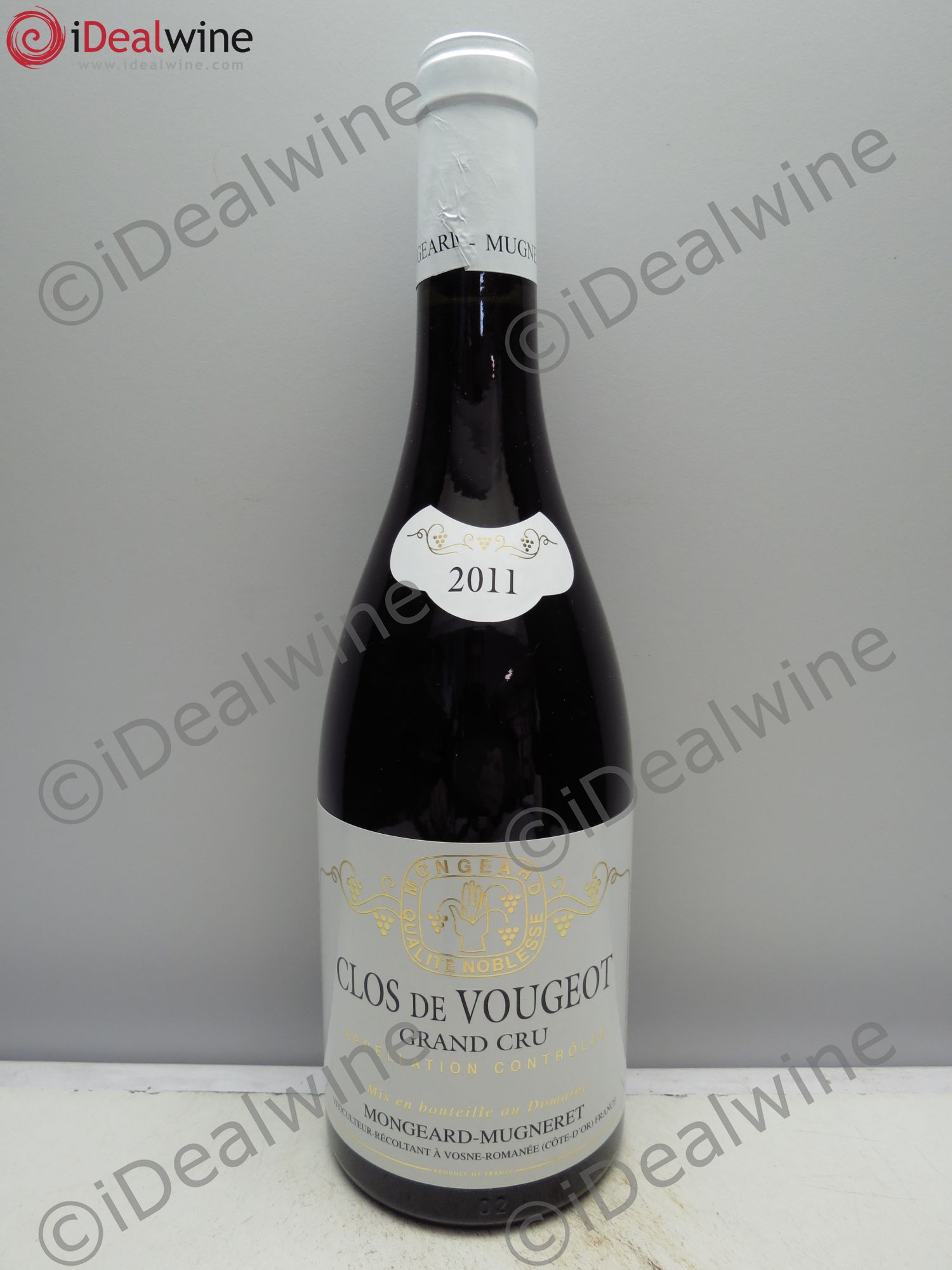Clos de Vougeot Grand Cru Mongeard-Mugneret (Domaine) 2011 - Lot de 1 bouteille - 0