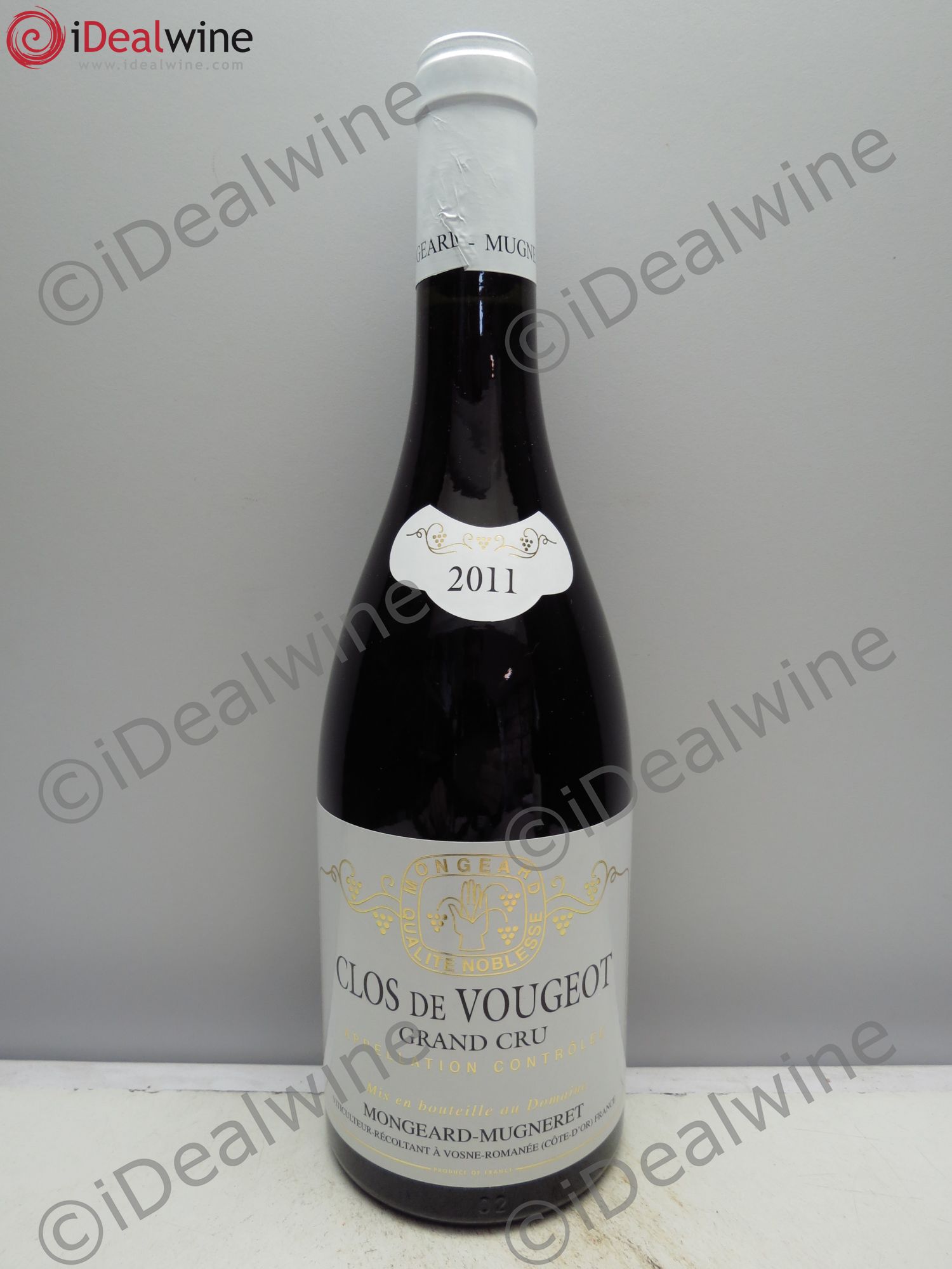 Clos de Vougeot Grand Cru Mongeard-Mugneret (Domaine) 2011 - Lot de 1 bouteille - 0