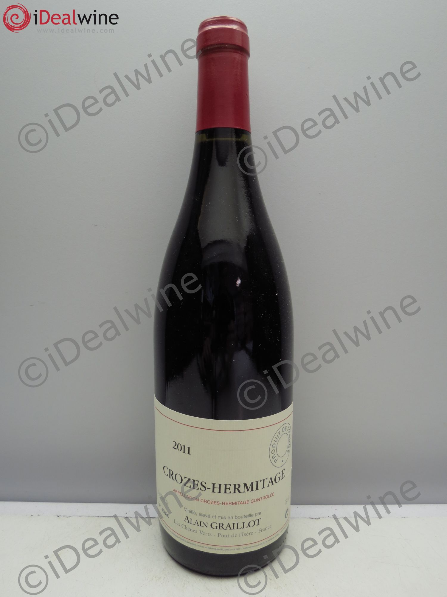 Crozes-Hermitage Domaine Graillot (Bouchon à Vis) 2011 - Posten von 1 Flasche - 0