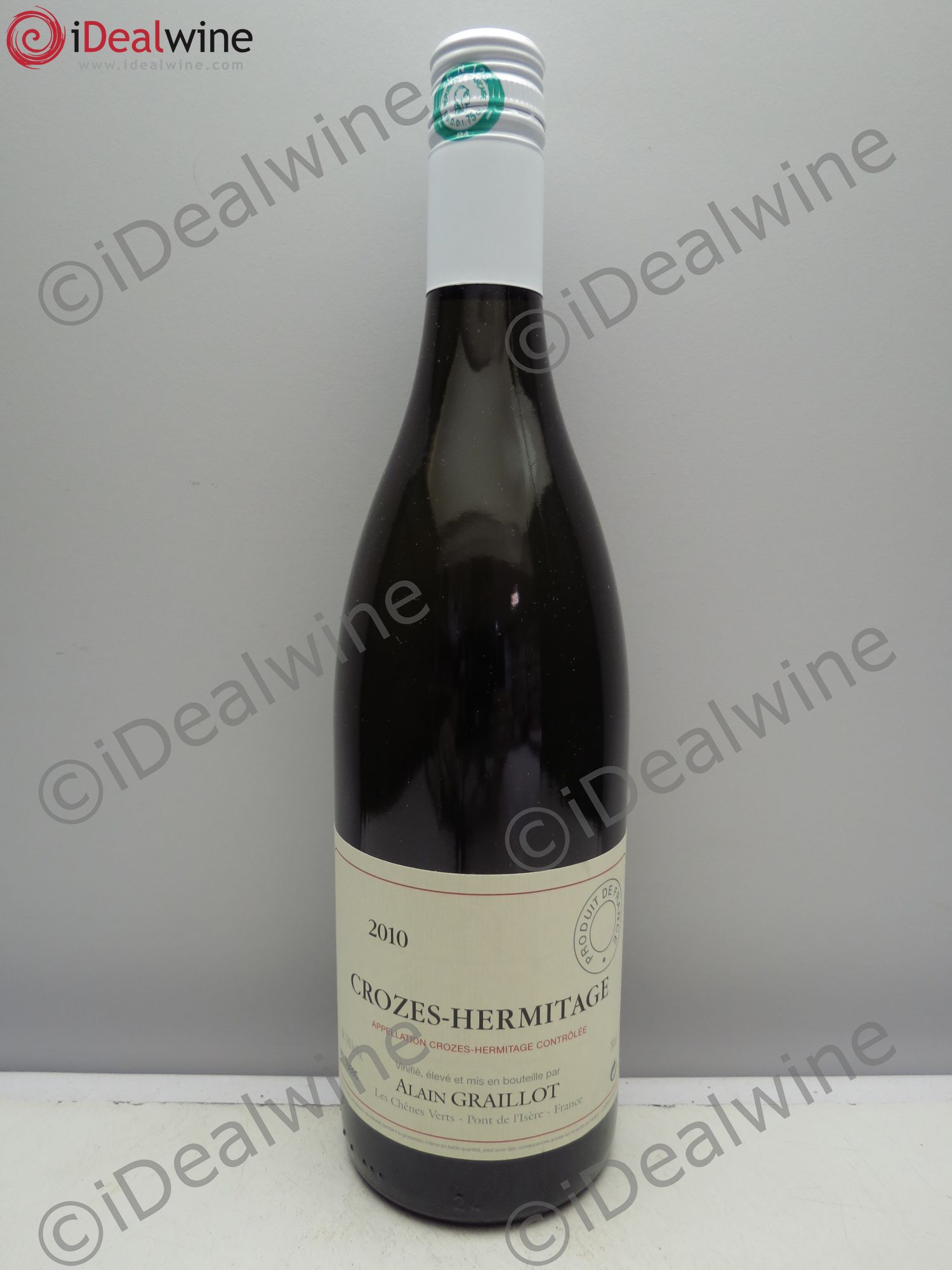 Crozes-Hermitage Domaine Graillot (Bouchon à Vis) 2010 - Posten von 1 Flasche - 0
