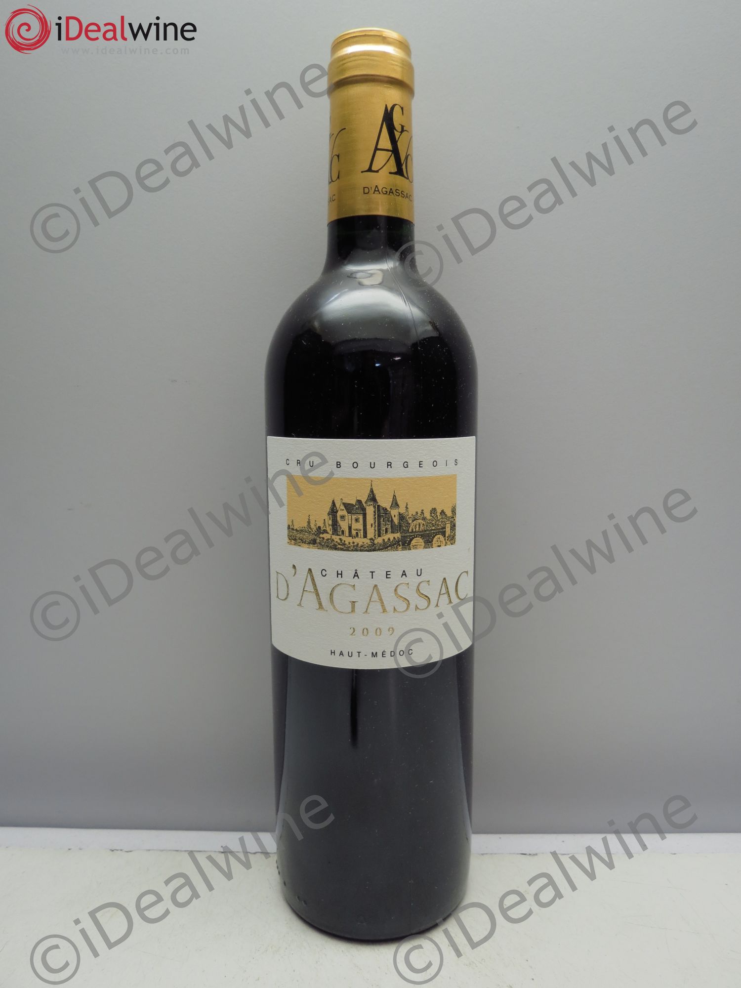 Château d' Agassac Cru Bourgeois 2009 - Lot de 1 bouteille - 0