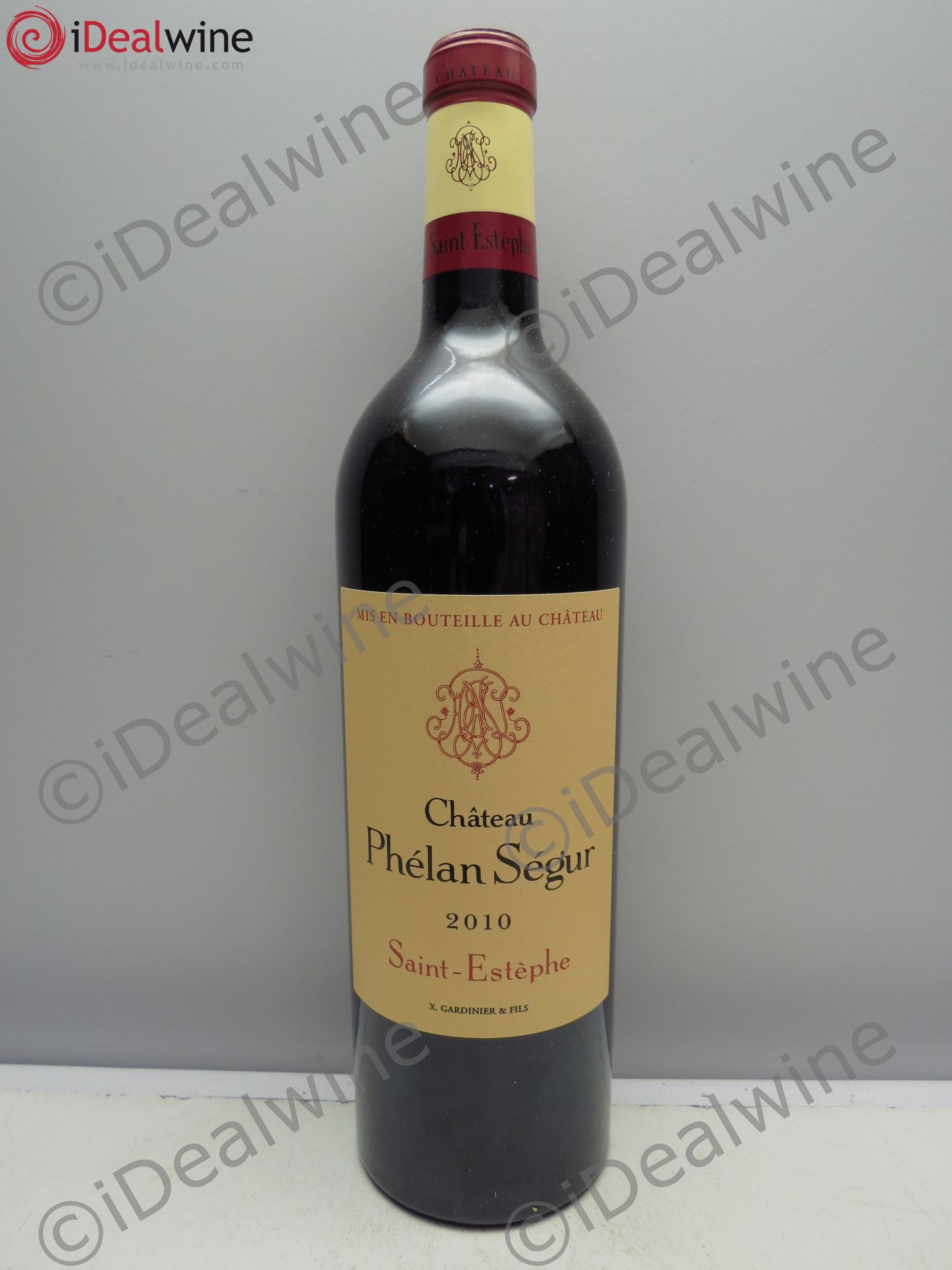 Château Phélan Ségur 2010 - Lot de 1 bouteille - 0