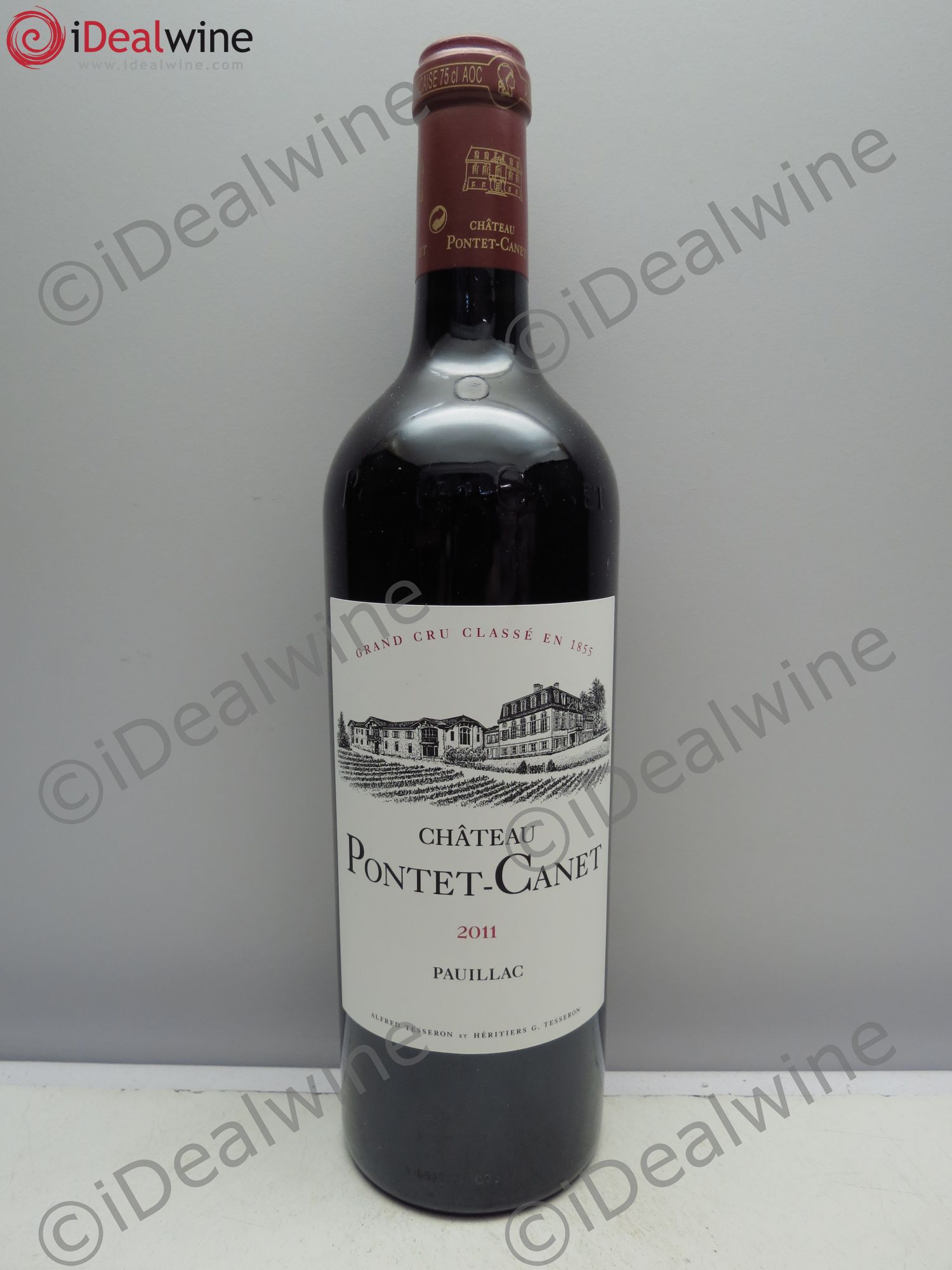 Château Pontet Canet 5ème Grand Cru Classé 2011 - Lot de 1 bouteille - 0