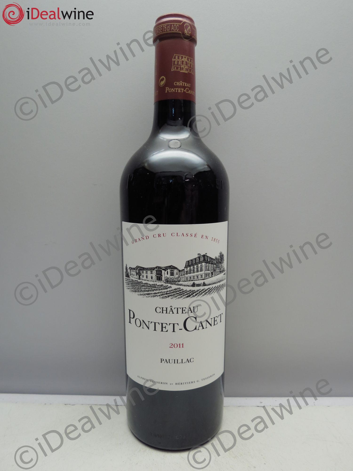 Château Pontet Canet 5ème Grand Cru Classé 2011 - Lot de 1 bouteille - 0
