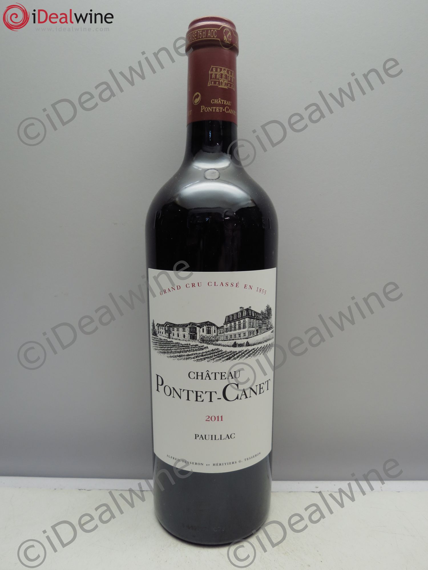 Château Pontet Canet 5ème Grand Cru Classé 2011 - Lot de 1 bouteille - 0