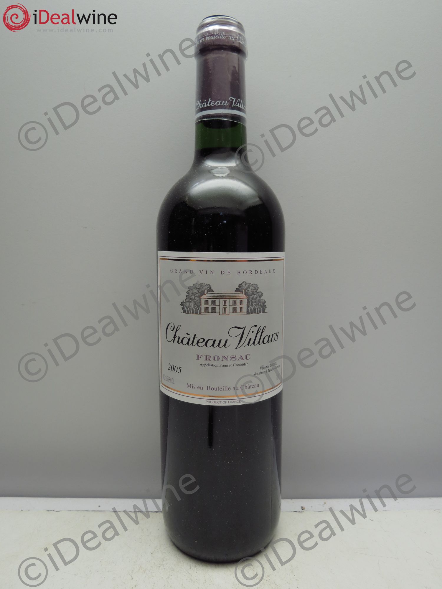 Bordeaux Château Villars 2005 - Lot de 1 bouteille - 0