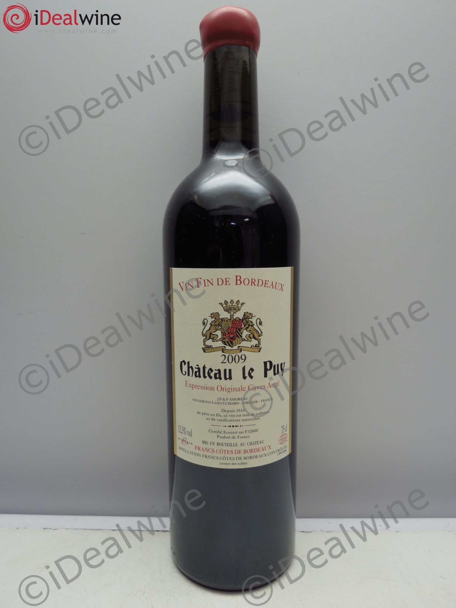 Le Puy - Cuvée Emilien 2009 - Lot de 1 bouteille - 0