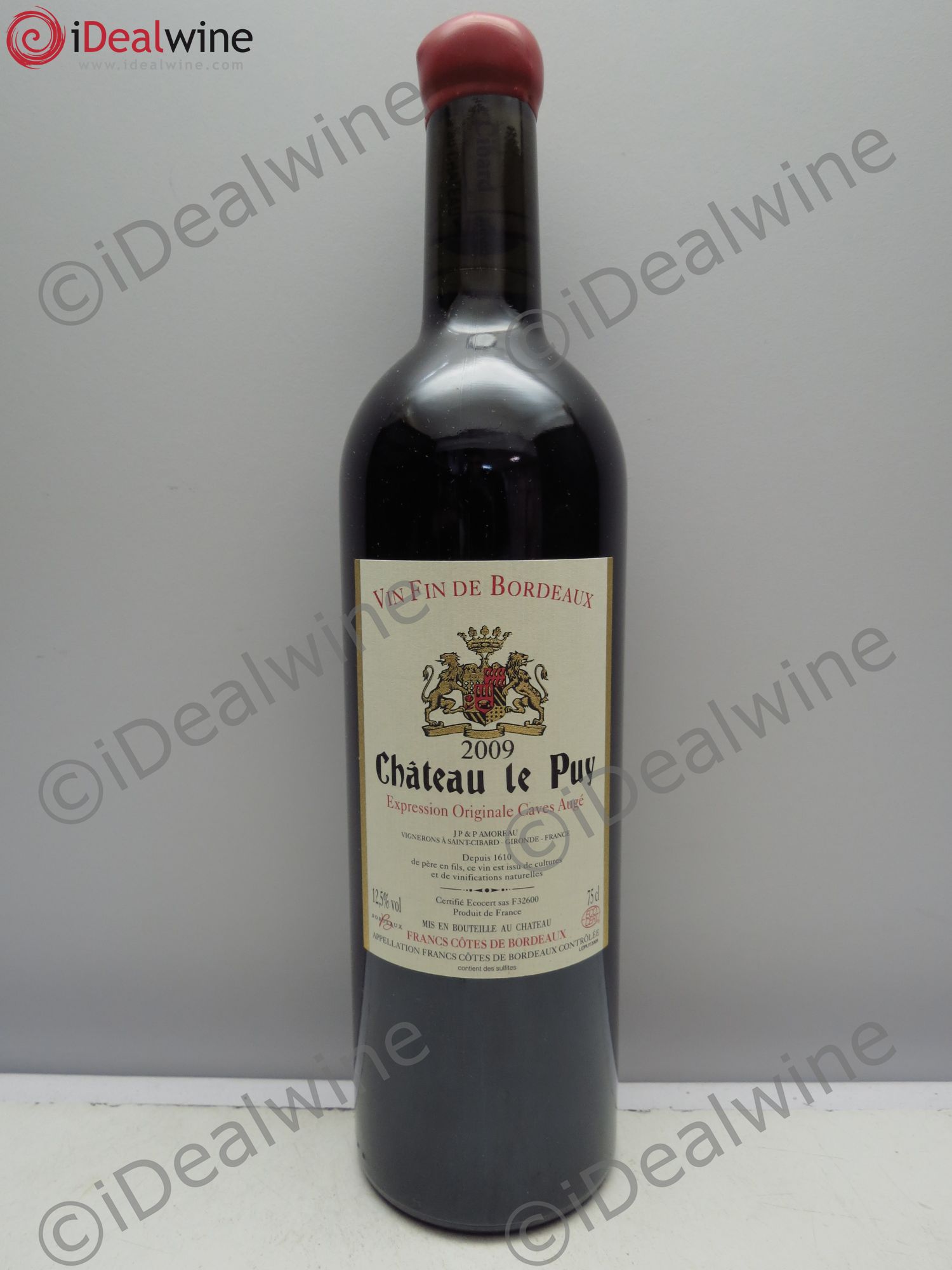 Le Puy - Cuvée Emilien 2009 - Lot de 1 bouteille - 0