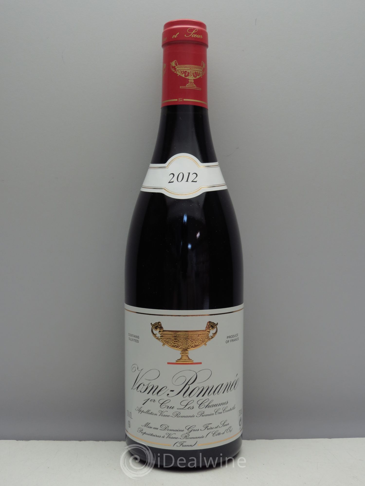 Vosne-Romanée 1er Cru Les Chaumes Gros Frère & Soeur 2012 - Lot de 1 bouteille - 0