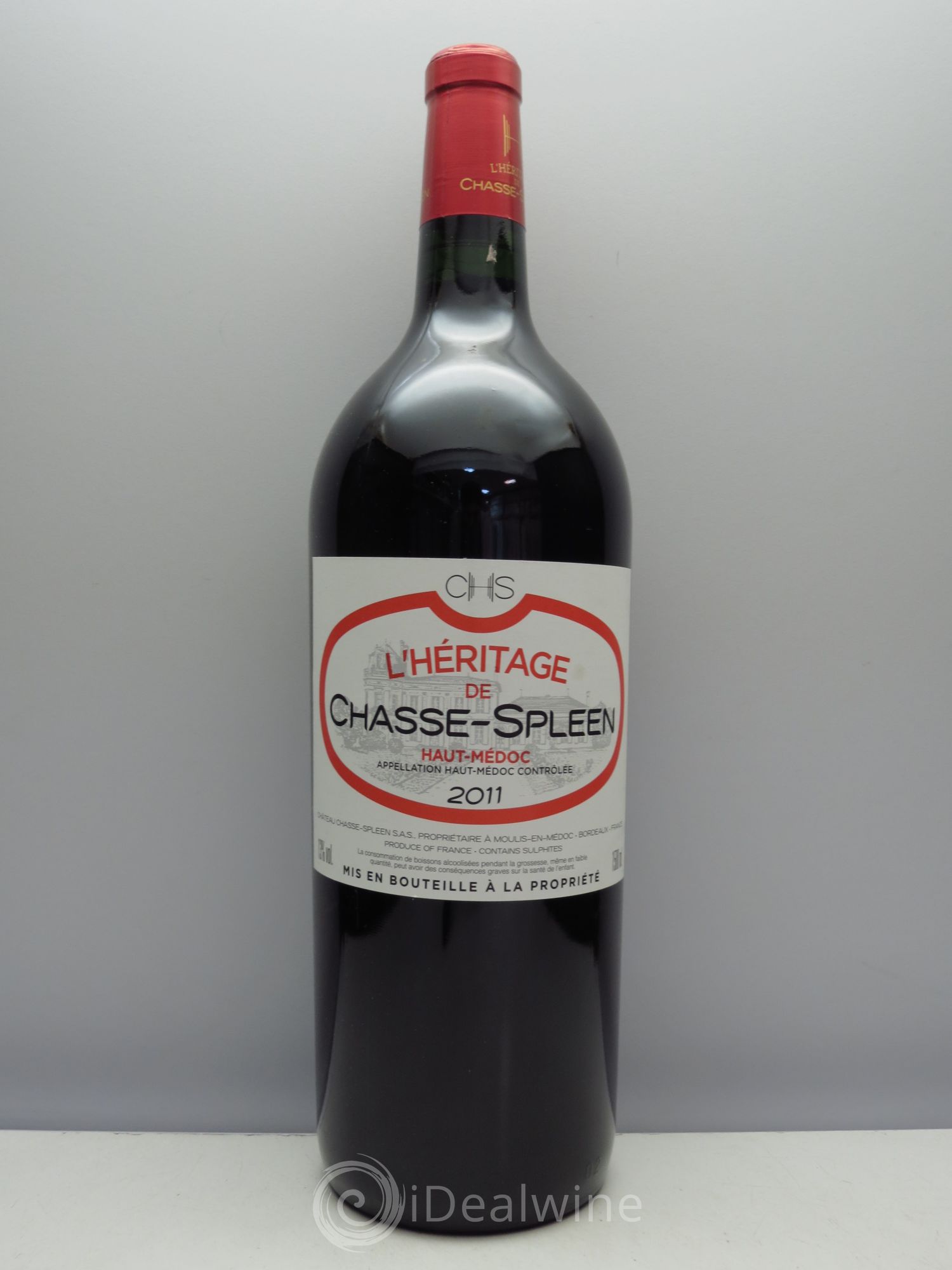 Héritage (Ermitage) de Chasse Spleen 2011 - Lot de 1 magnum - 0