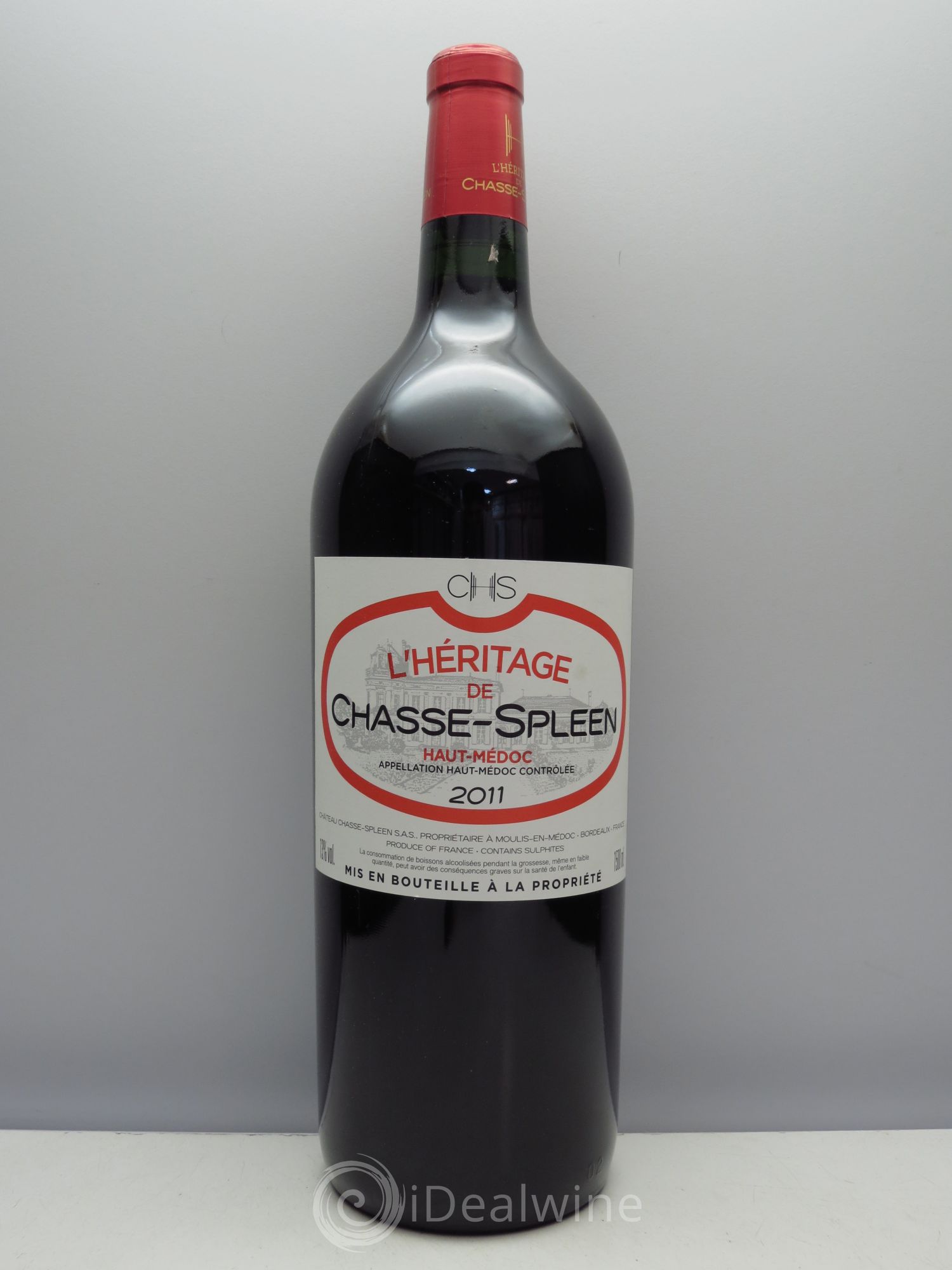 Héritage (Ermitage) de Chasse Spleen 2011 - Lot de 1 magnum - 0