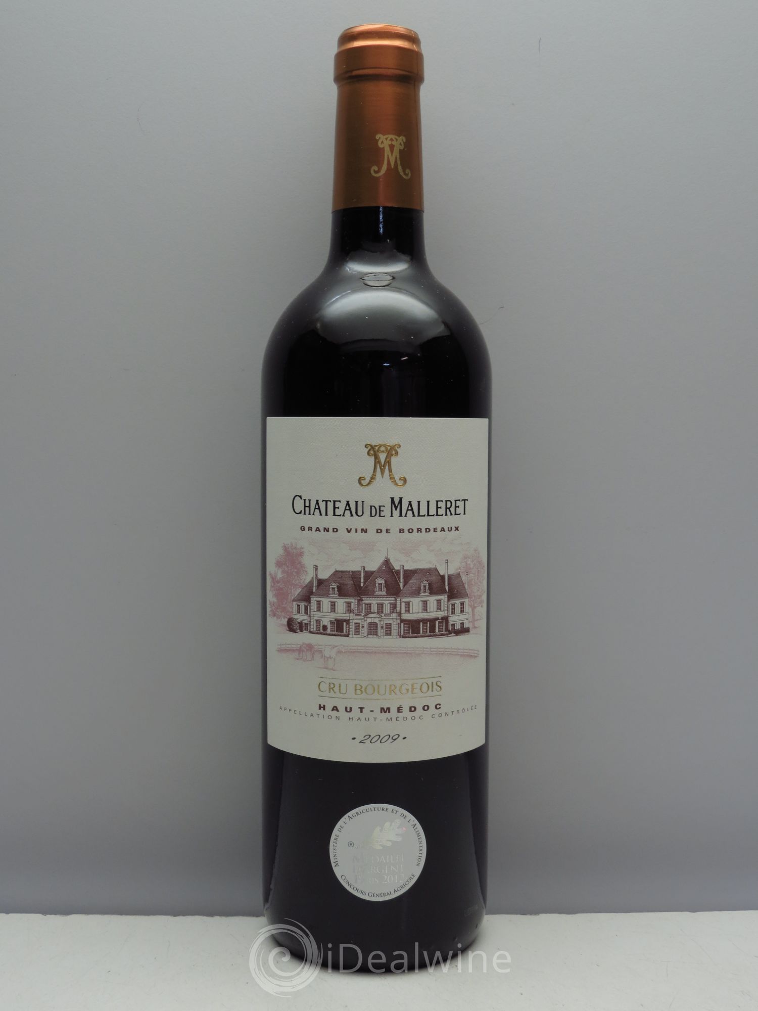 Château de Malleret Cru Bourgeois 2009 - Lot de 1 bouteille - 0