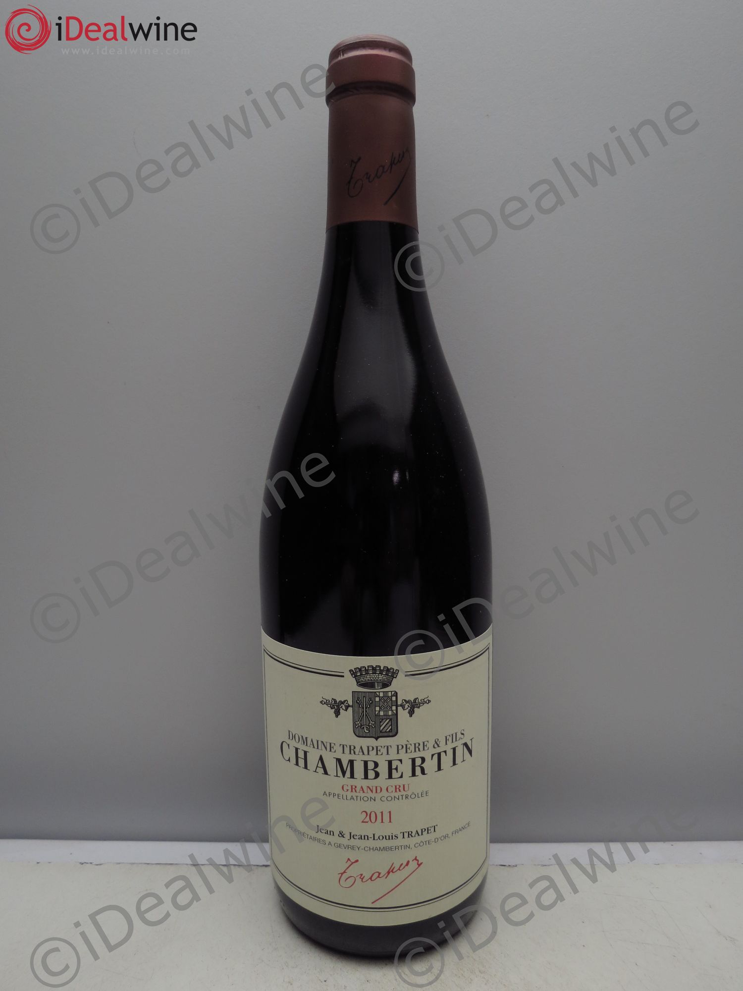 Chambertin Grand Cru Domaine Trapet 2011 - Lot de 1 bouteille - 0