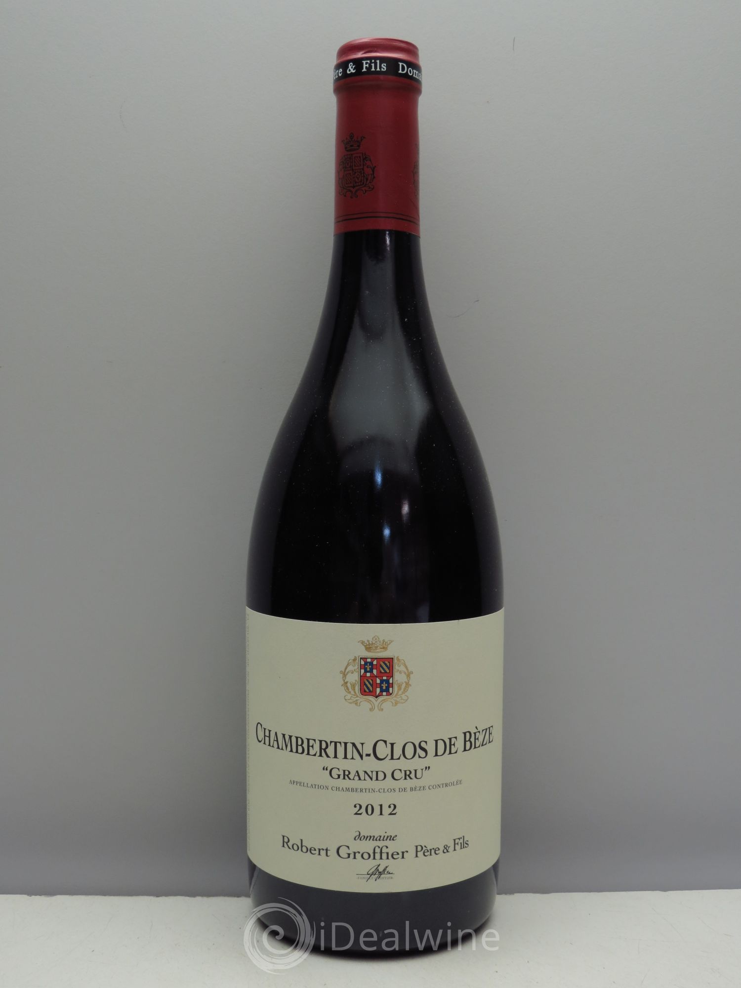 Chambertin Clos de Bèze Grand Cru Robert Groffier Père & Fils (Domaine) 2012 - Lot de 1 bouteille - 0