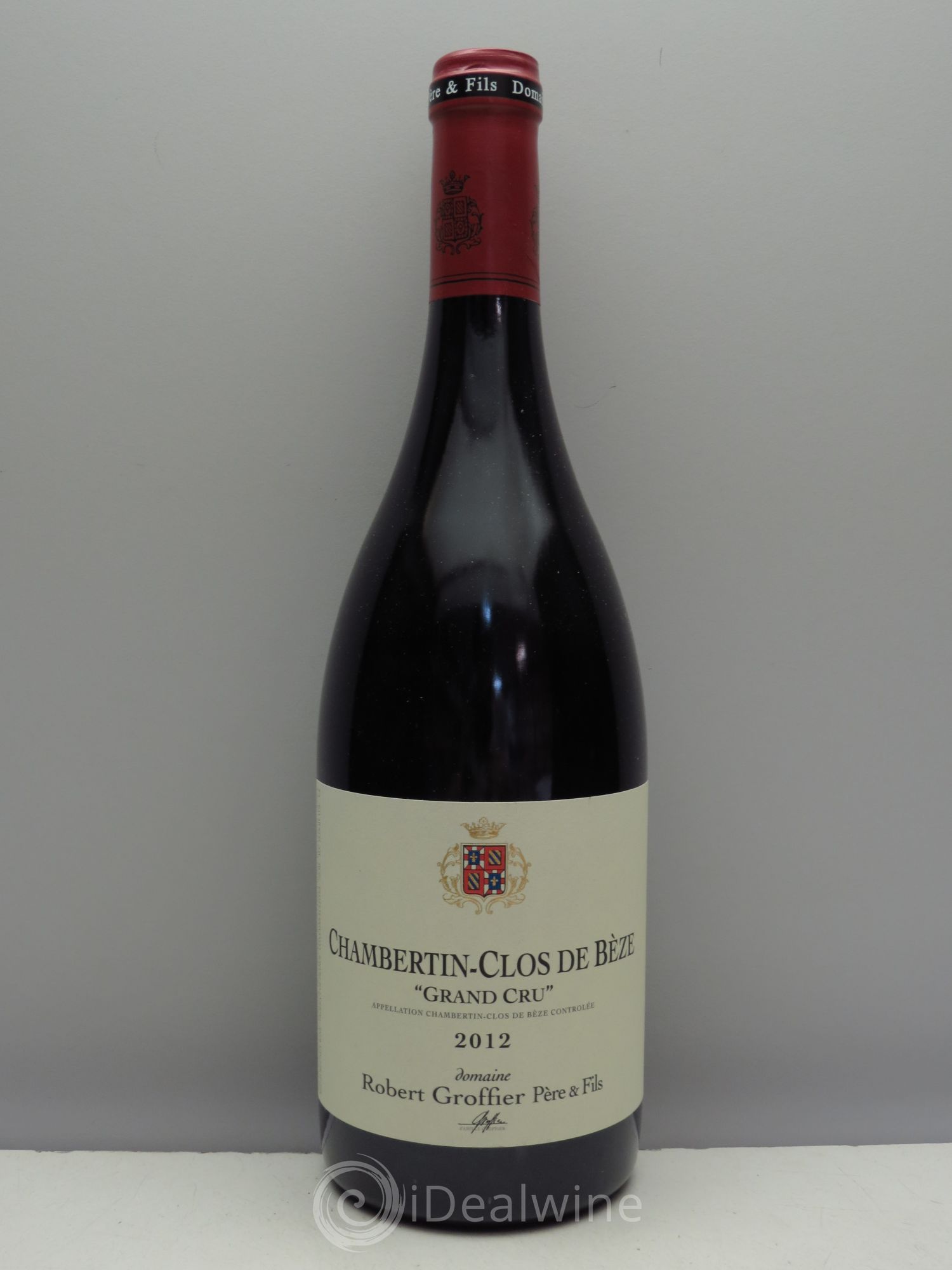 Chambertin Clos de Bèze Grand Cru Robert Groffier Père & Fils (Domaine) 2012 - Lot de 1 bouteille - 0