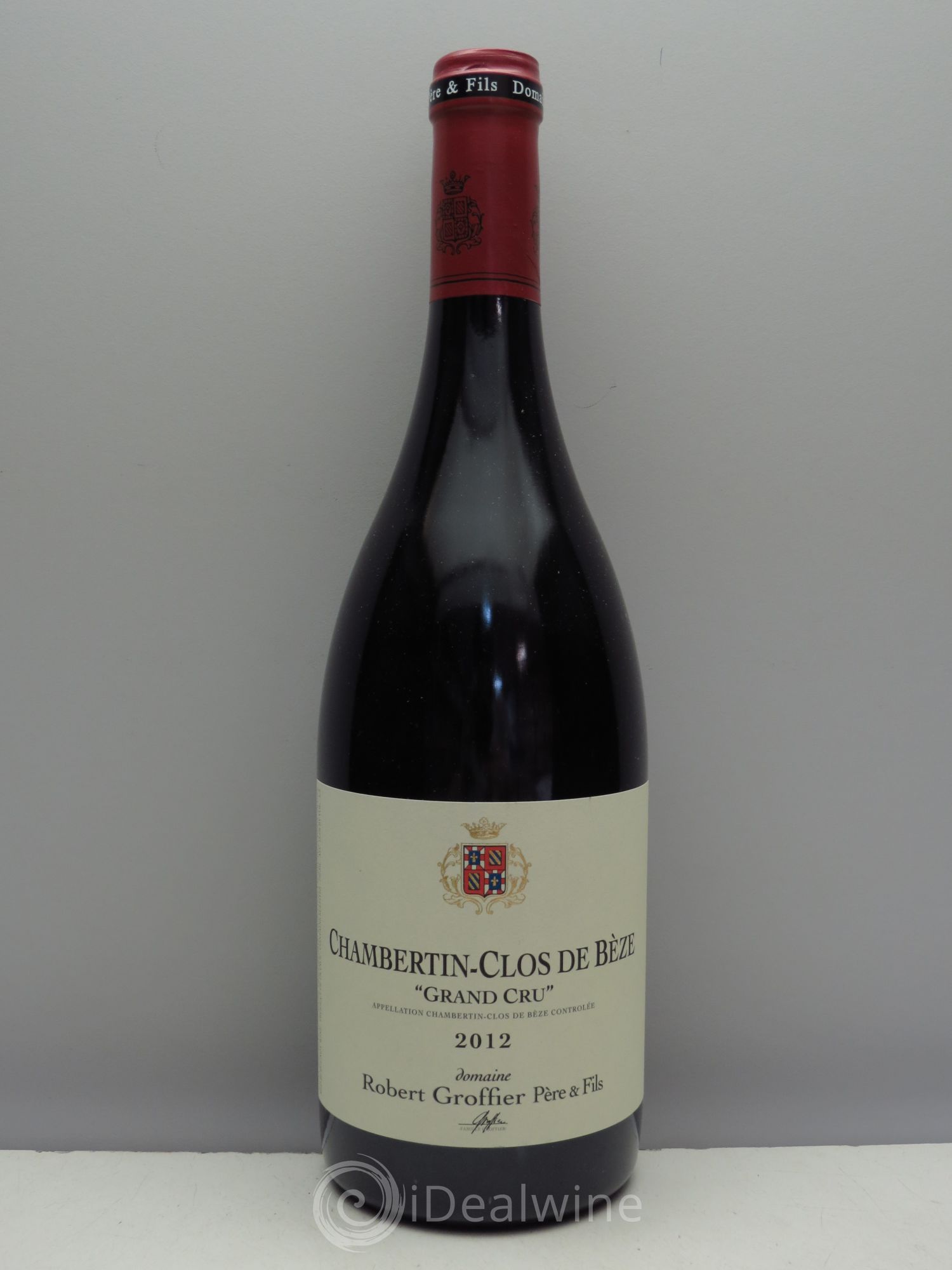 Chambertin Clos de Bèze Grand Cru Robert Groffier Père & Fils (Domaine) 2012 - Lot de 1 bouteille - 0