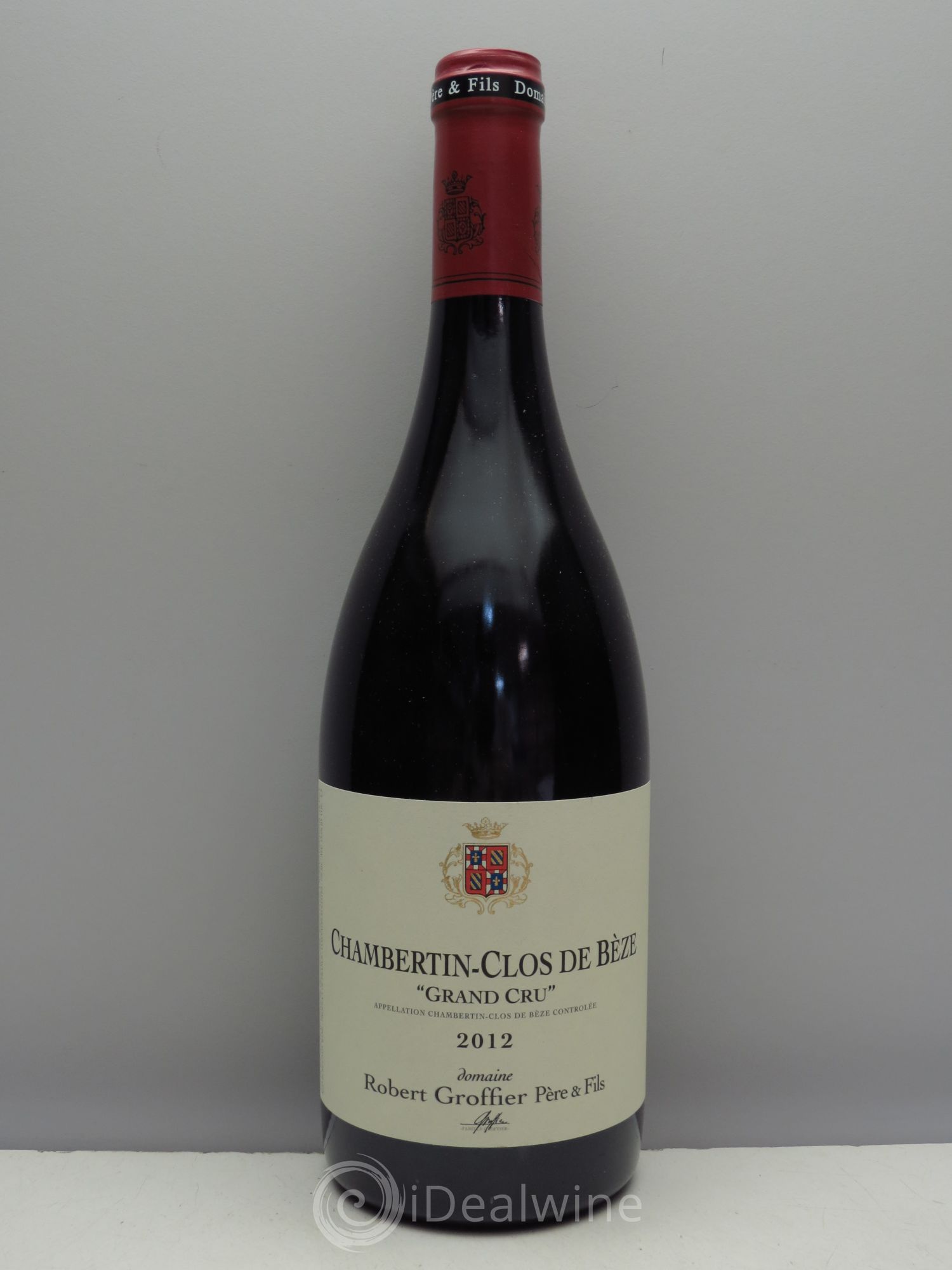 Chambertin Clos de Bèze Grand Cru Robert Groffier Père & Fils (Domaine) 2012 - Lot de 1 bouteille - 0
